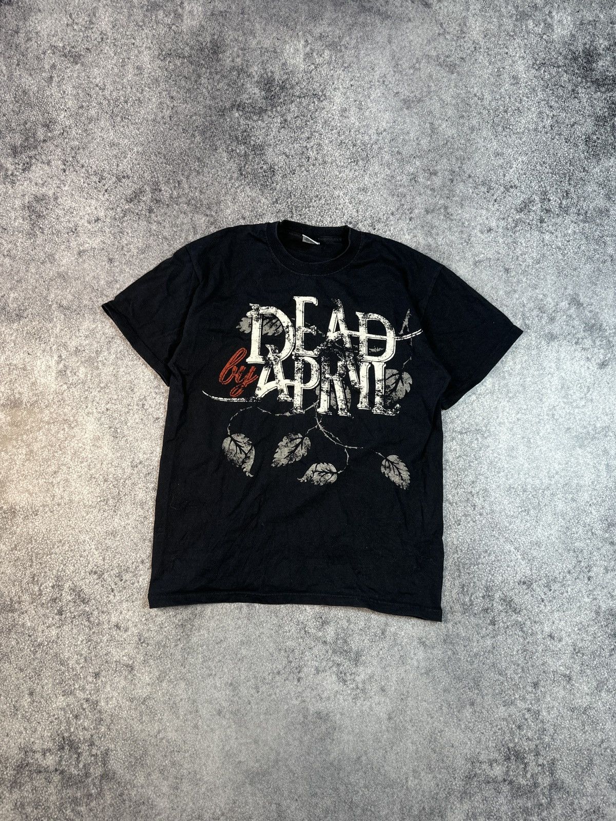Vintage Y2K Logo Print Dead By April T-shirt Streetwear Style Rare M Size US M / EU 48-50 / 2 - 1 Thumbnail