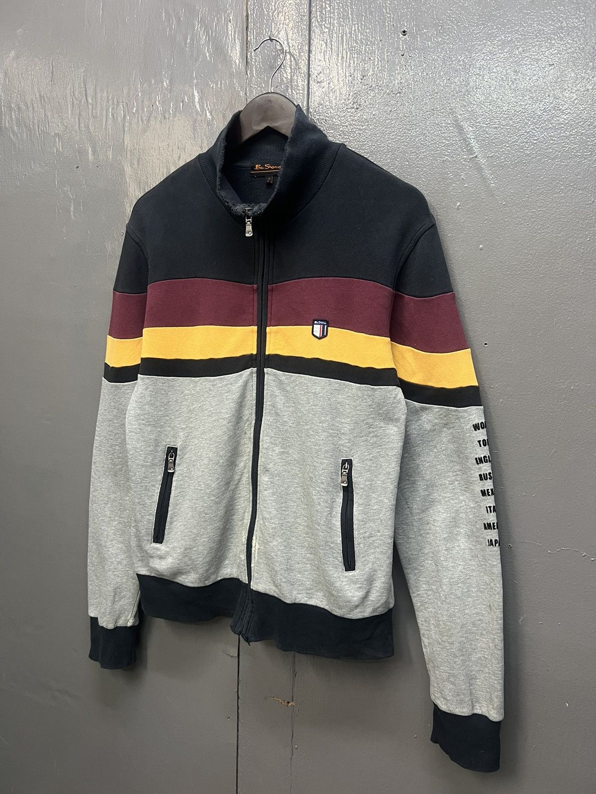 Ben Sherman Ben Sherman Full Zipper Sweatshirt Size US L / EU 52-54 / 3 - 3 Thumbnail