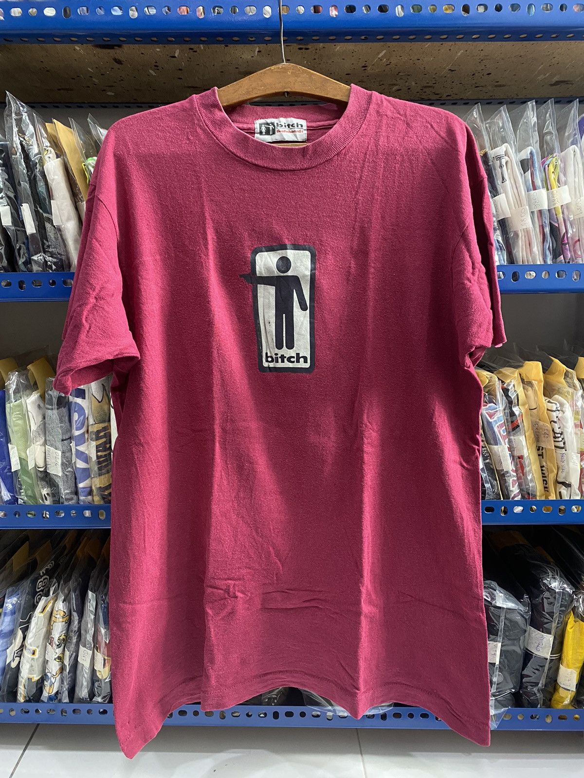 Vintage VINTAGE BITCH SKATEBOARD TSHIRT Size US M / EU 48-50 / 2 - 1 Thumbnail