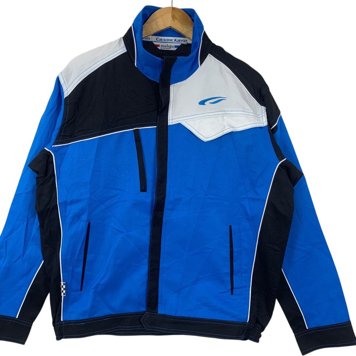 Vintage Vintage CALSONIC KANSEI RACING TEAM Engineer Uniform Jacket Size US XXL / EU 58 / 5 - 5 Thumbnail