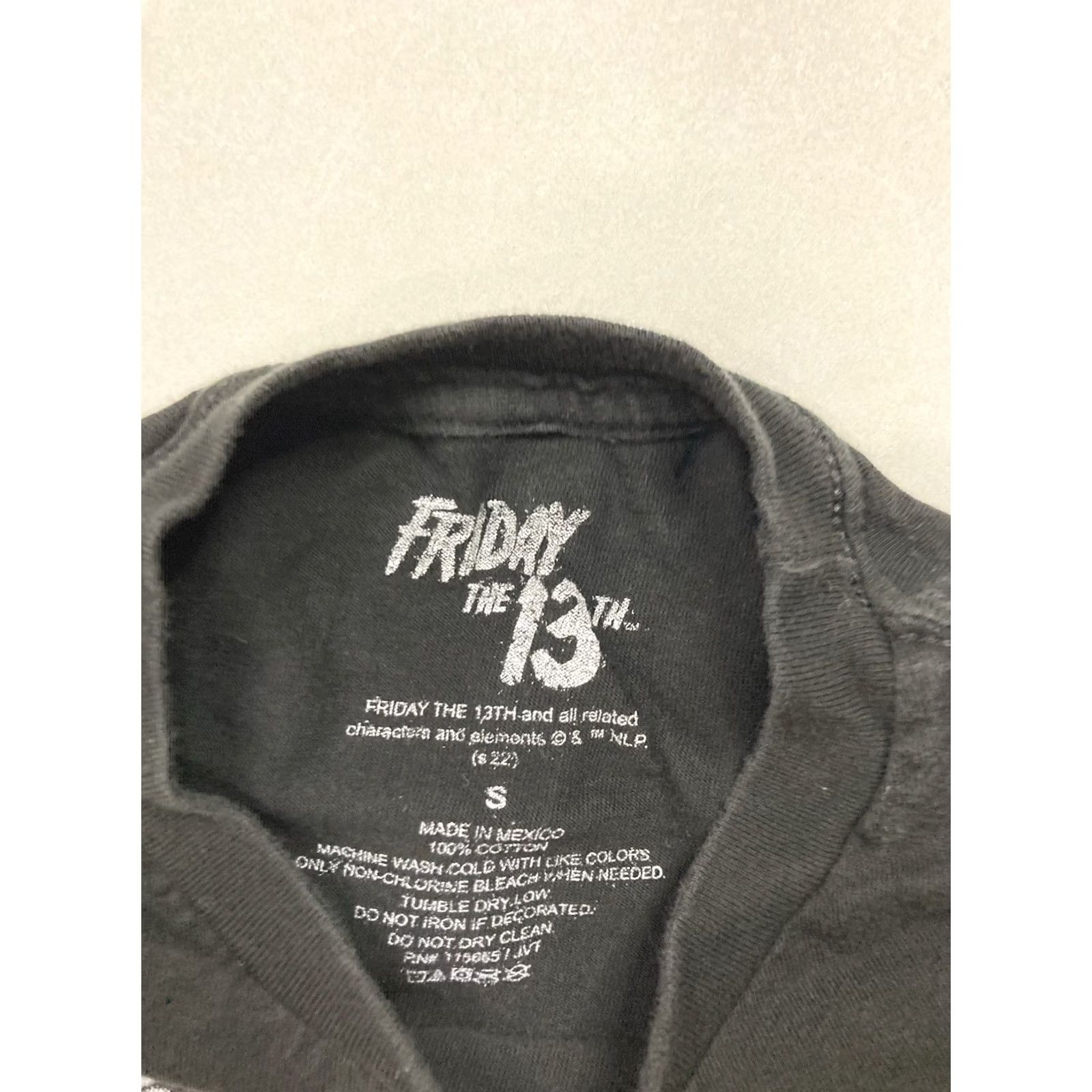 Vintage Friday The 13th Friday The 13th T-Shirt Women Small Black Short Sleeve Movie Halloween Horror Casual Shirt Womens Size S / US 4 / IT 40 - 4 Thumbnail