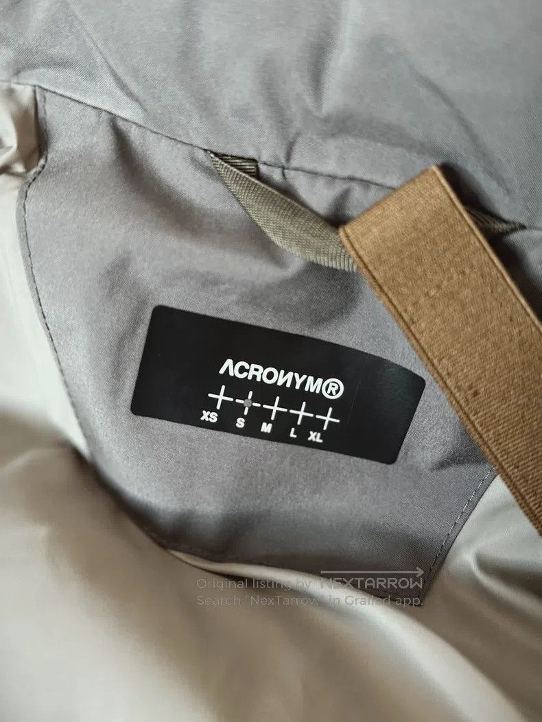 Acronym Acronym Thick Grey Coat Size US S / EU 44-46 / 1 - 3 Thumbnail