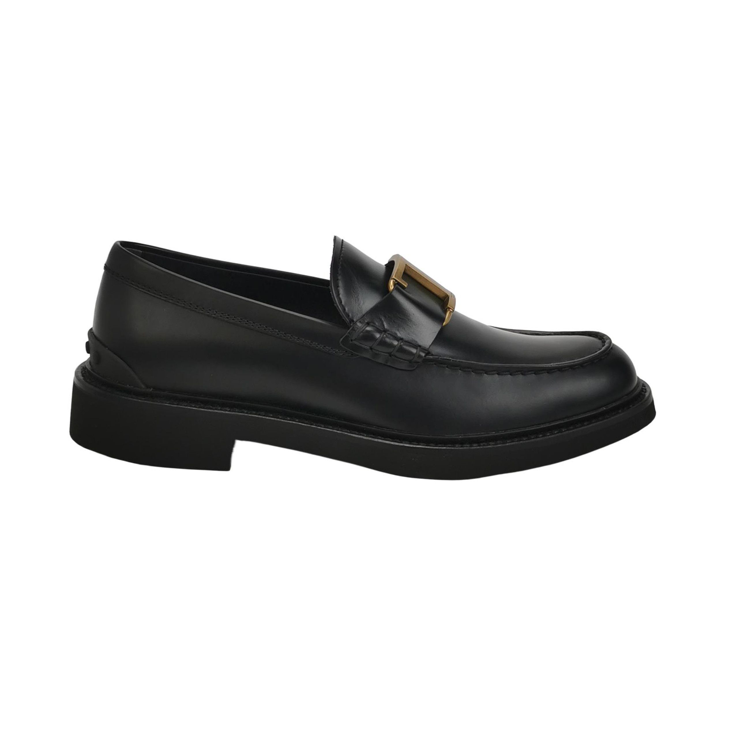 Tod's Tod's Leather T Logo Loafers EU 39 Size US 6 / EU 39 - 1 Thumbnail