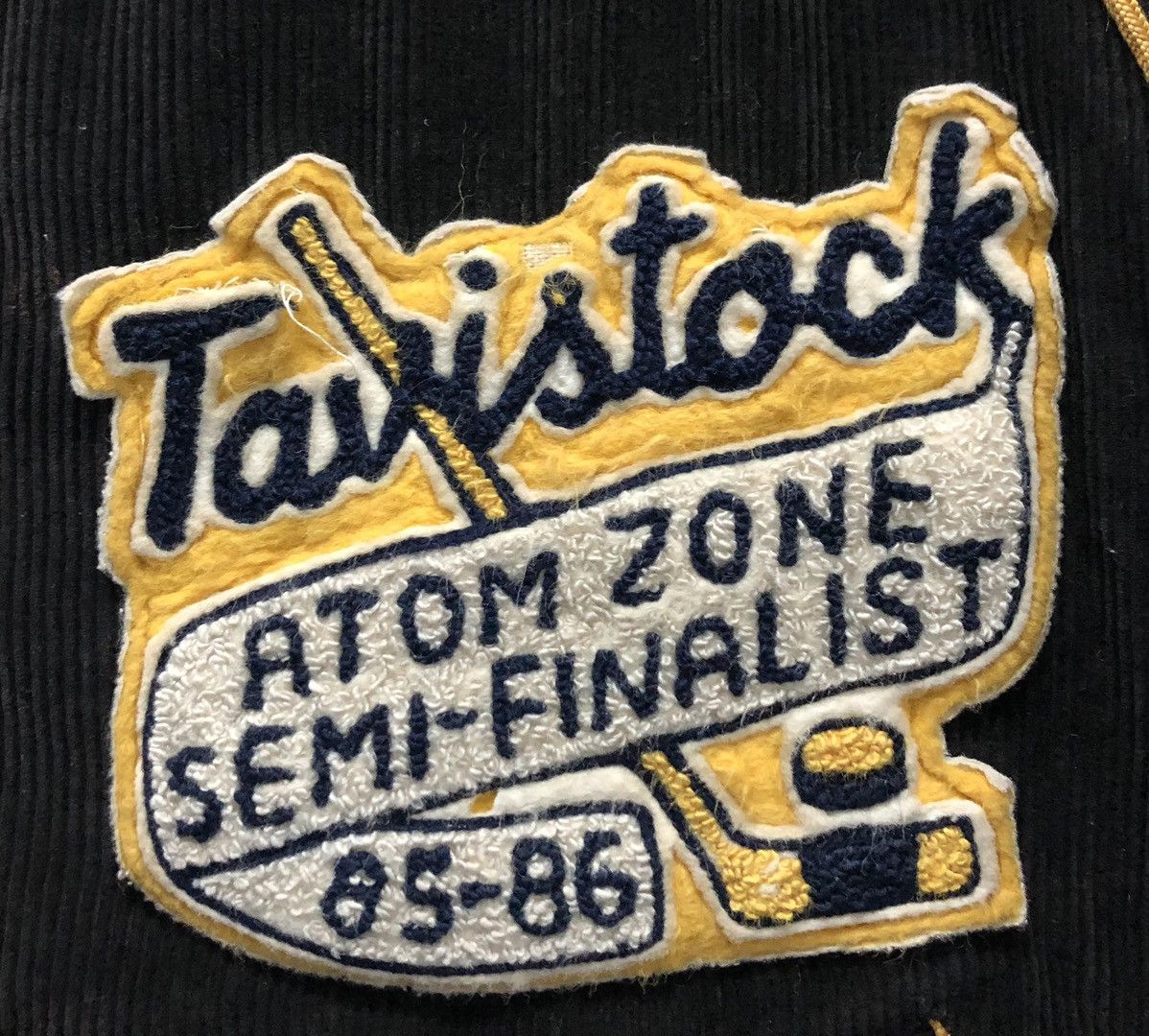 Vintage Vintage 1985–86 Tavistock Hockey Varsity Jacket Sportswear Size US XL / EU 56 / 4 - 4 Thumbnail