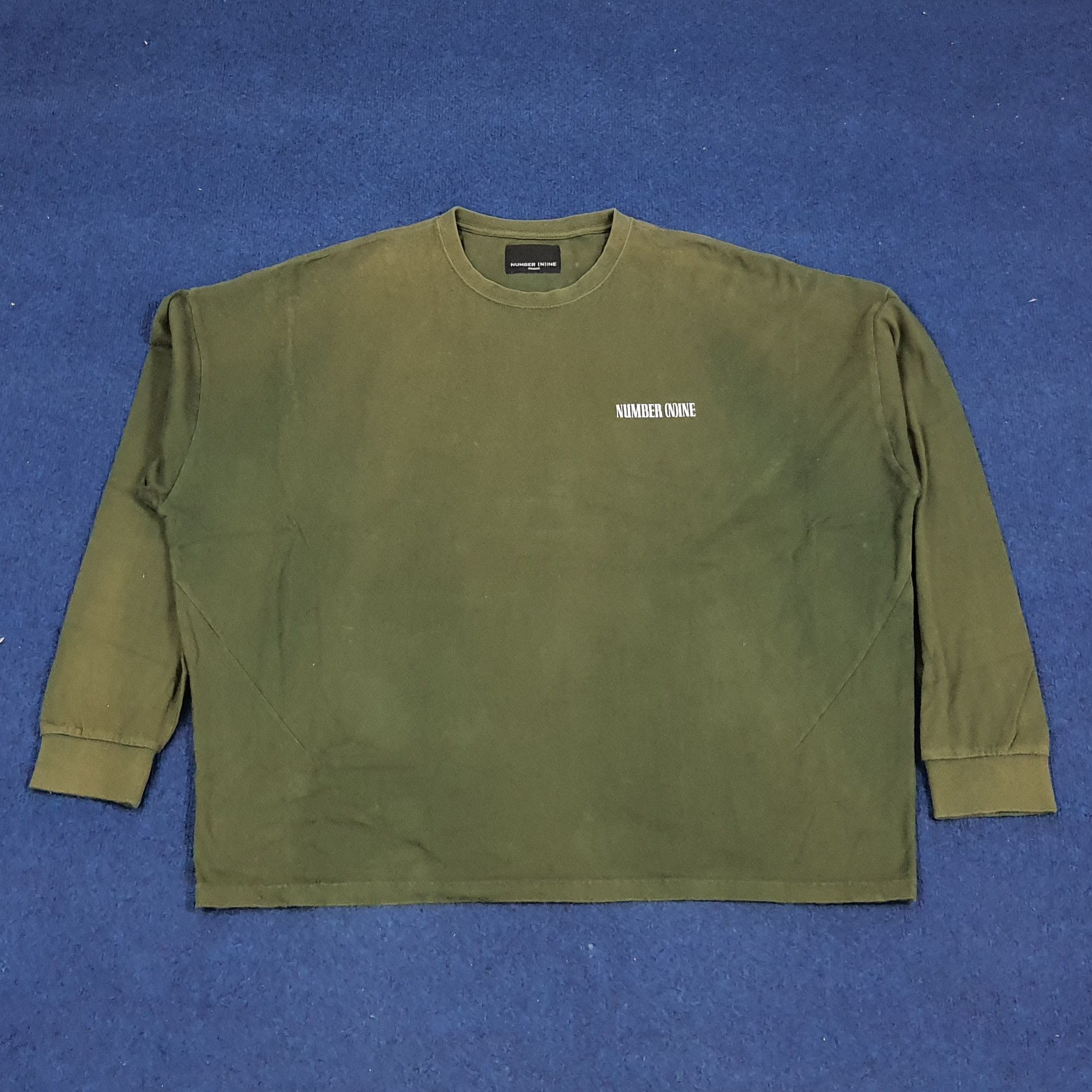 Japanese Brand × Number (N)ine × Vintage Vintage Number Nine Spell Out Oversized Boxy Cut Tshirt Size US L / EU 52-54 / 3 - 3 Thumbnail