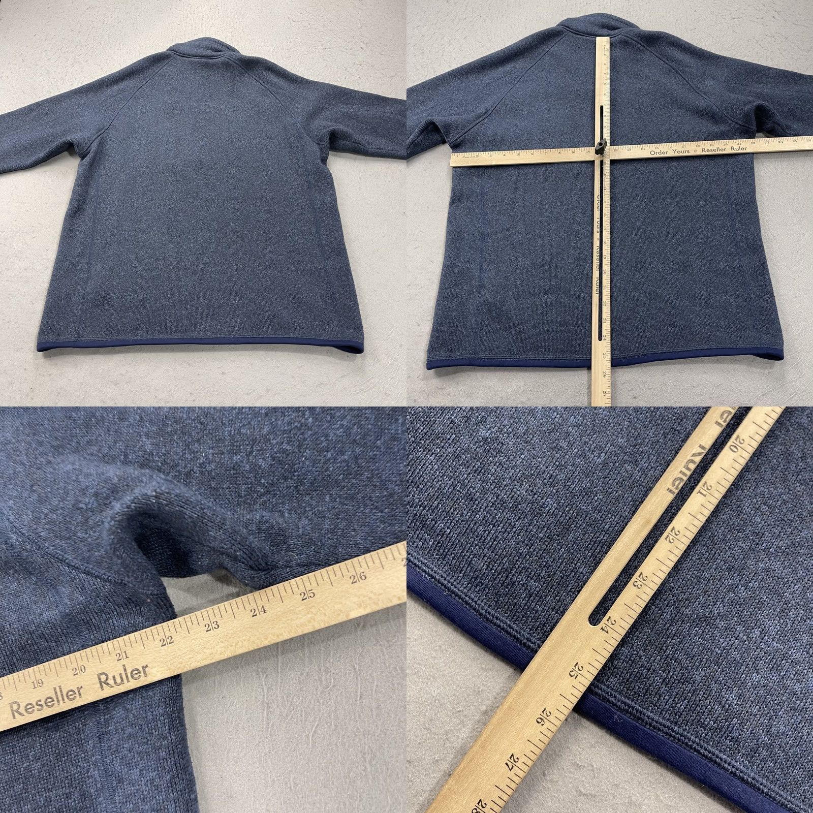 Patagonia Patagonia Better Sweater Mens M Blue 1/4 Zip Fleece Pullover Hiking Shirt Size US M / EU 48-50 / 2 - 8 Thumbnail