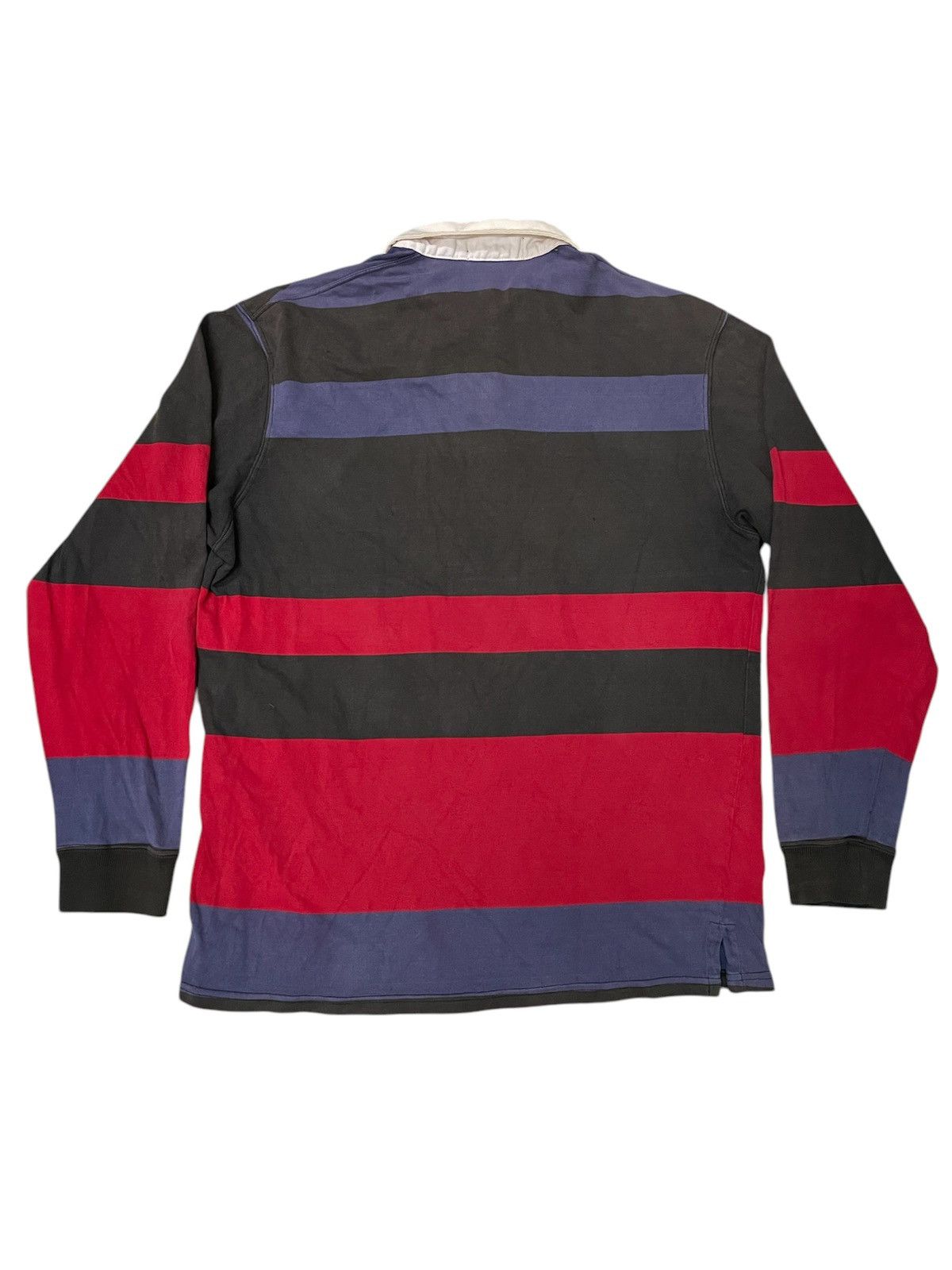 Polo Ralph Lauren Polo Ralph Lauren Long Sleeve Rugby Shirt Size US M / EU 48-50 / 2 - 2 Thumbnail