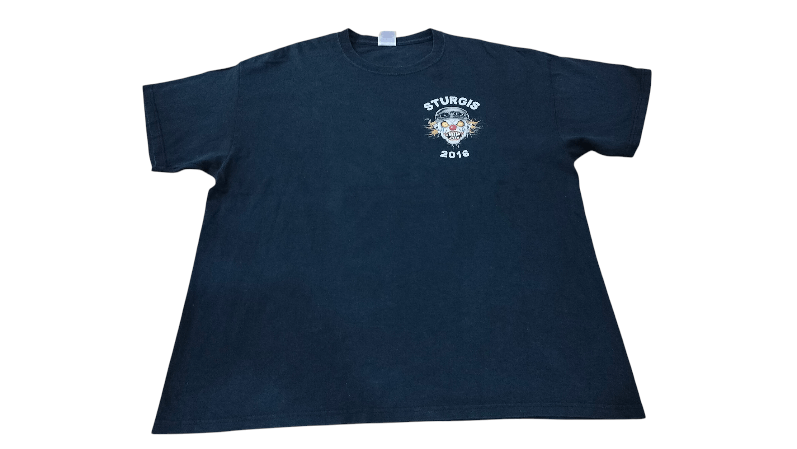Vintage Sturgis 2016 backhit big Clown Graphic Tee XL Size US XL / EU 56 / 4 - 2 Thumbnail
