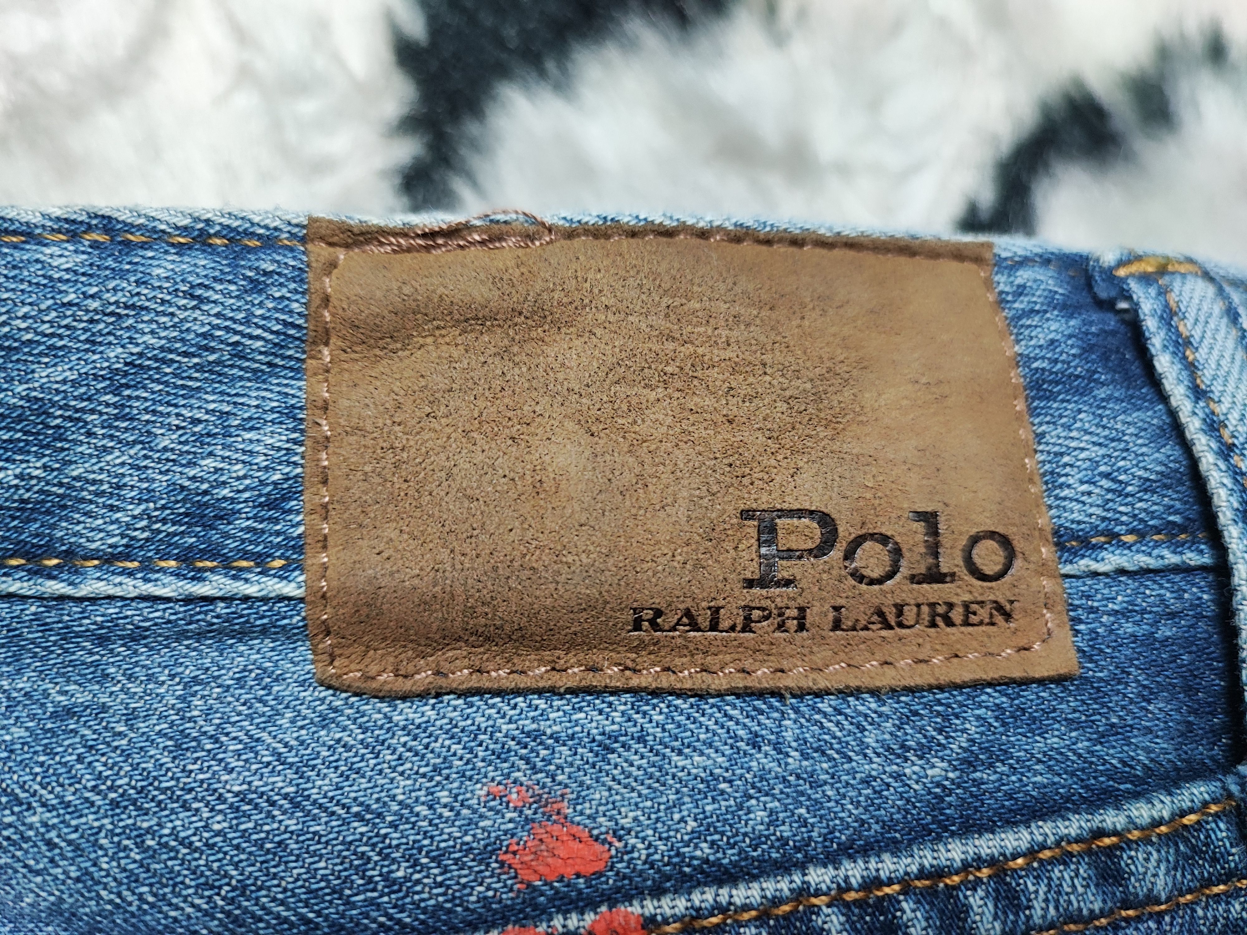 Denim & Supply Ralph Lauren Skinny Painted Jeans by Polo Ralph Lauren Size US 27 - 12 Thumbnail
