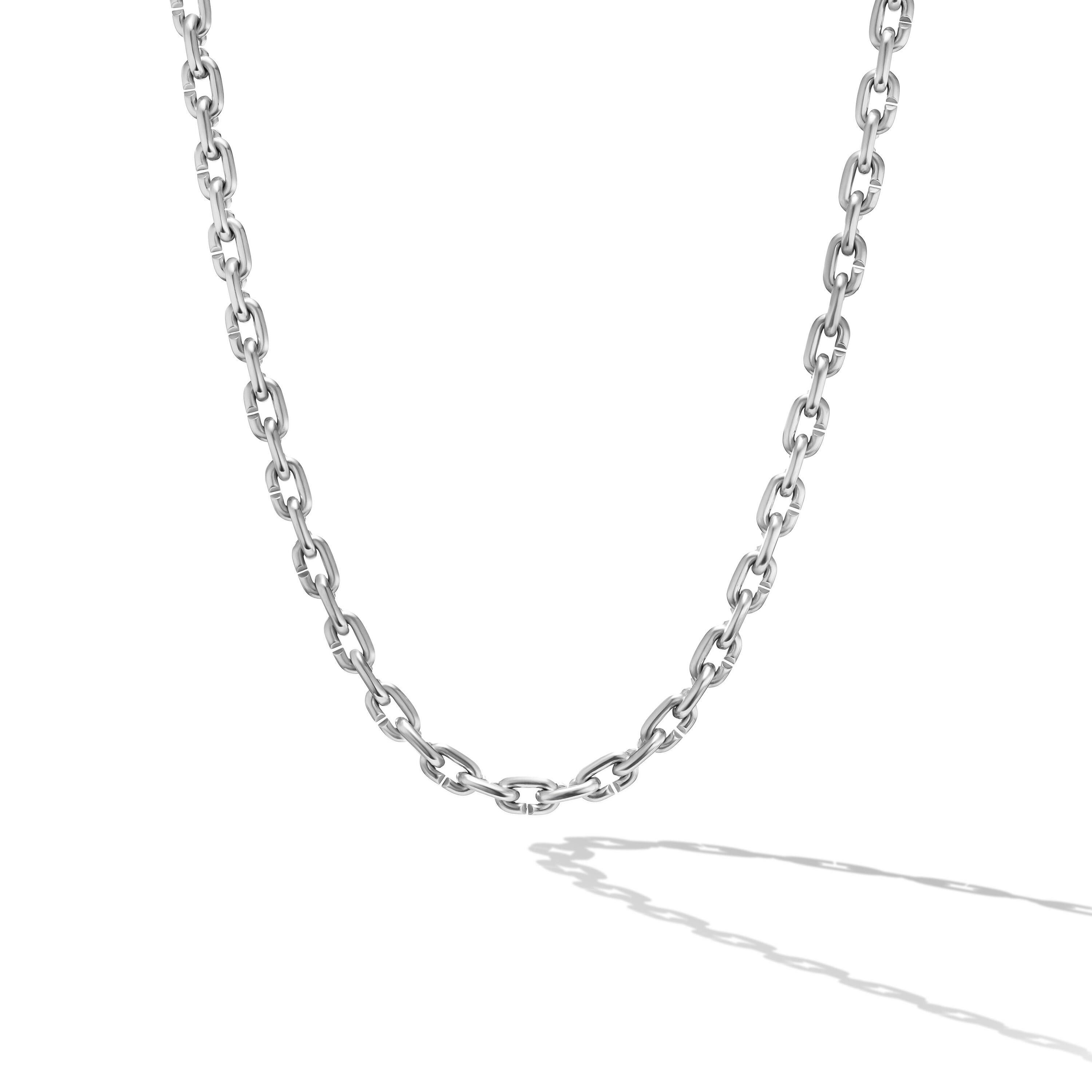 o1s1wg111025 CH0441M Chain Links Necklace in Silver