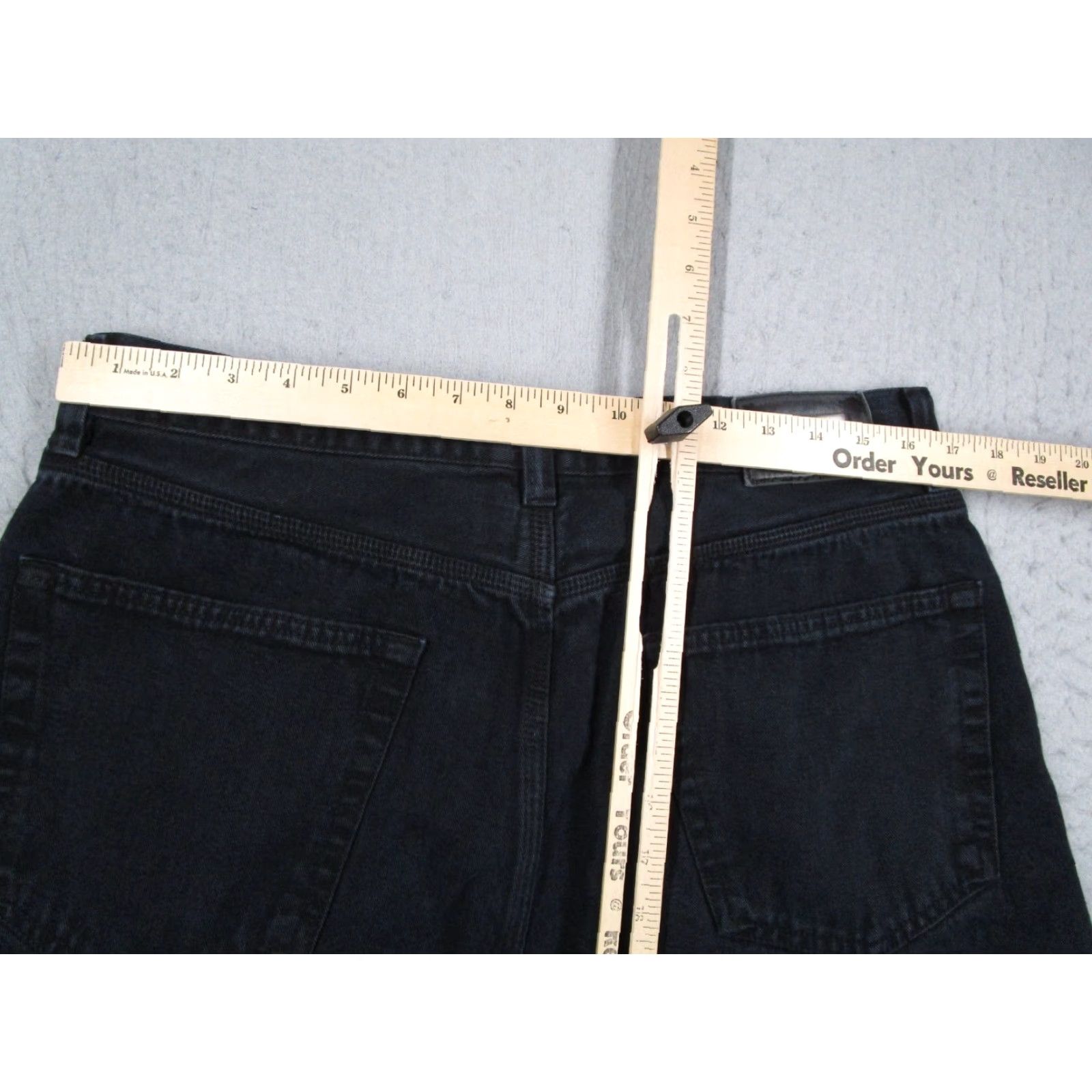 Hugo Boss VINTAGE Hugo Boss Jeans Black Straight 36 32x31 Denim 90s Mens Size US 36 / EU 52 - 7 Thumbnail