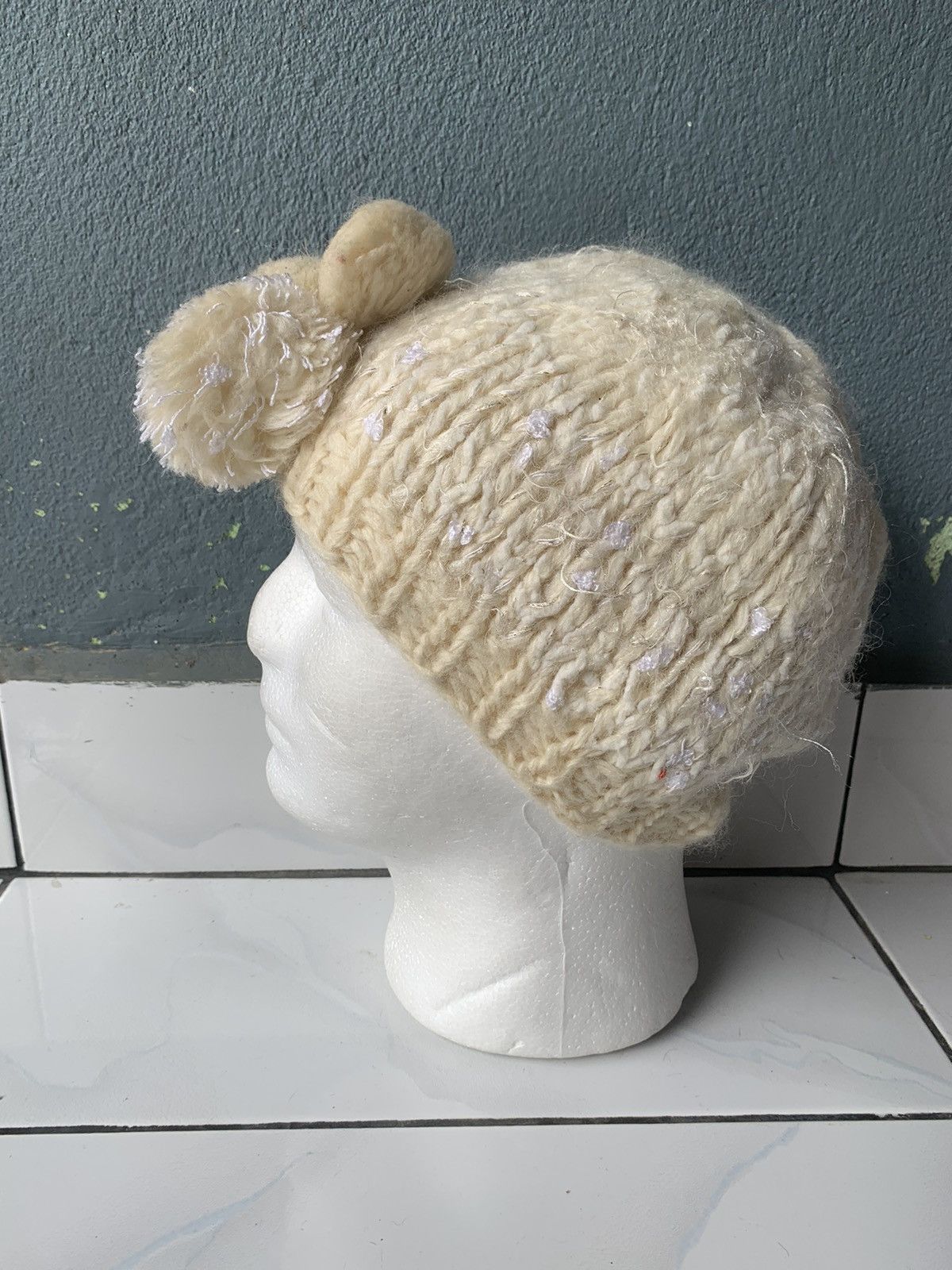 14th Addiction × CA4LA × Japanese Brand Punk Bondage style CA4LA knitted Hats Size ONE SIZE - 5 Thumbnail