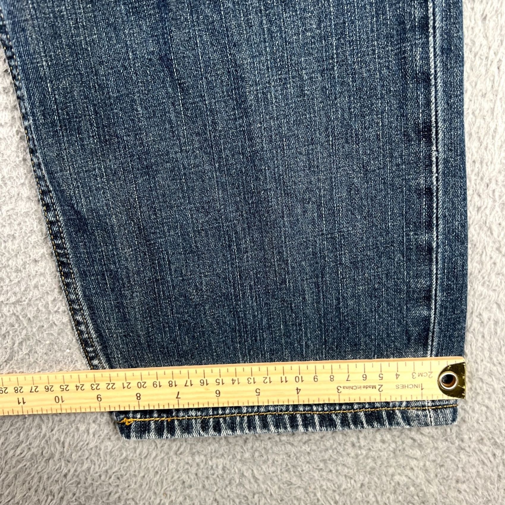 Levi's VINTAGE Levi's 559 Jeans Mens 34x34 Blue Relaxed Straight Stretch Denim Pants Baggy 90s Grunge USA Mens Size US 34 / EU 50 - 2 Thumbnail