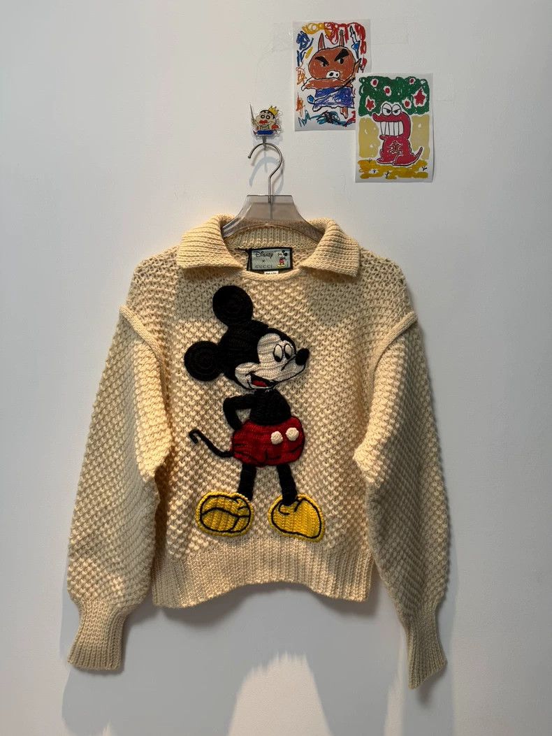 Gucci Gucci Disney co-branded Mickey Mouse knitted sweatshirt 250 Size S / US 4 / IT 40 - 1 Thumbnail