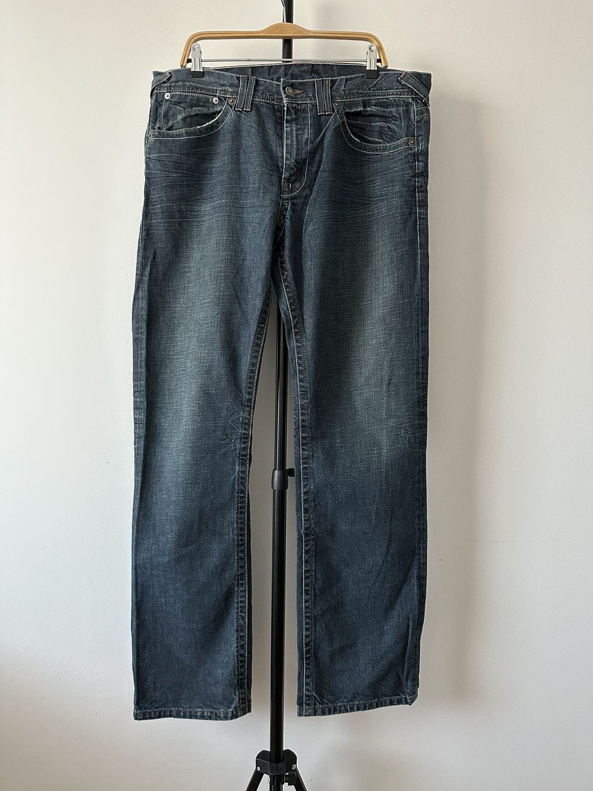 Armani Exchange AX Armani Exchange baggy denim pants Italian designers Size US 36 / EU 52 - 1 Thumbnail