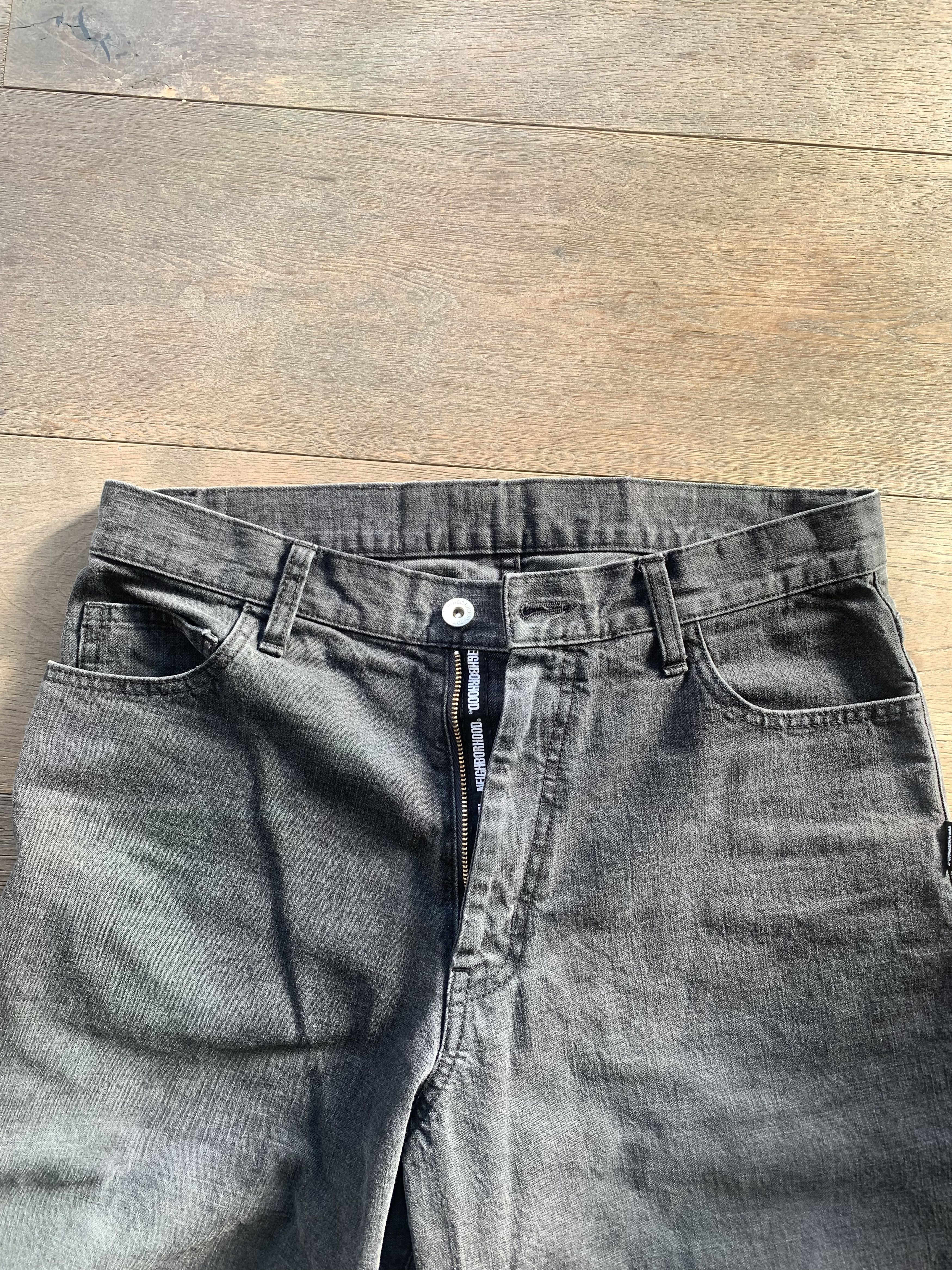 Neighborhood Neighborhood Baggy Silhouette Denim Pants Black Size US 30 / EU 46 - 5 Thumbnail