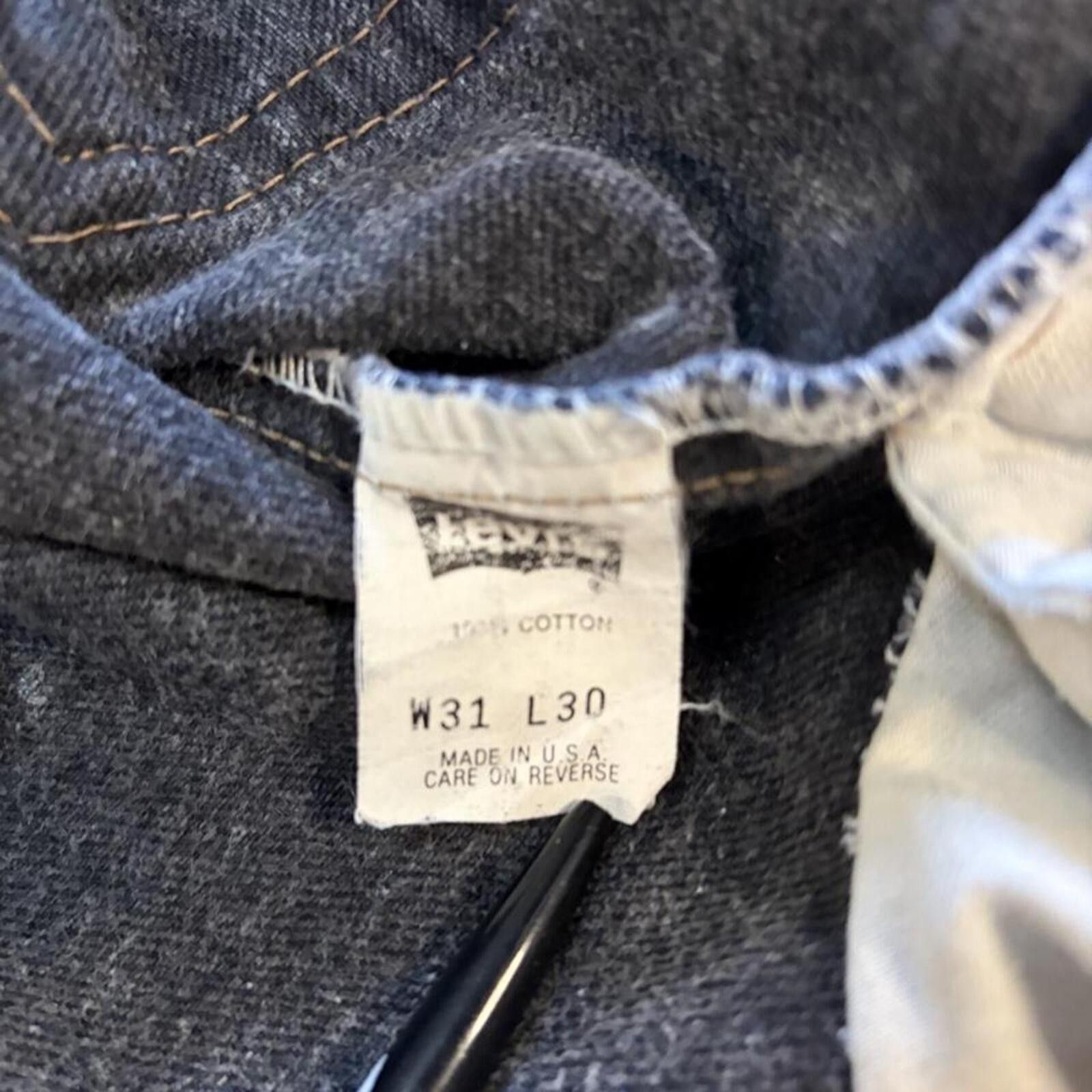 Levi's 90s Acid Wash MiUSA Levis 550 jeans Size US 31 - 5 Thumbnail