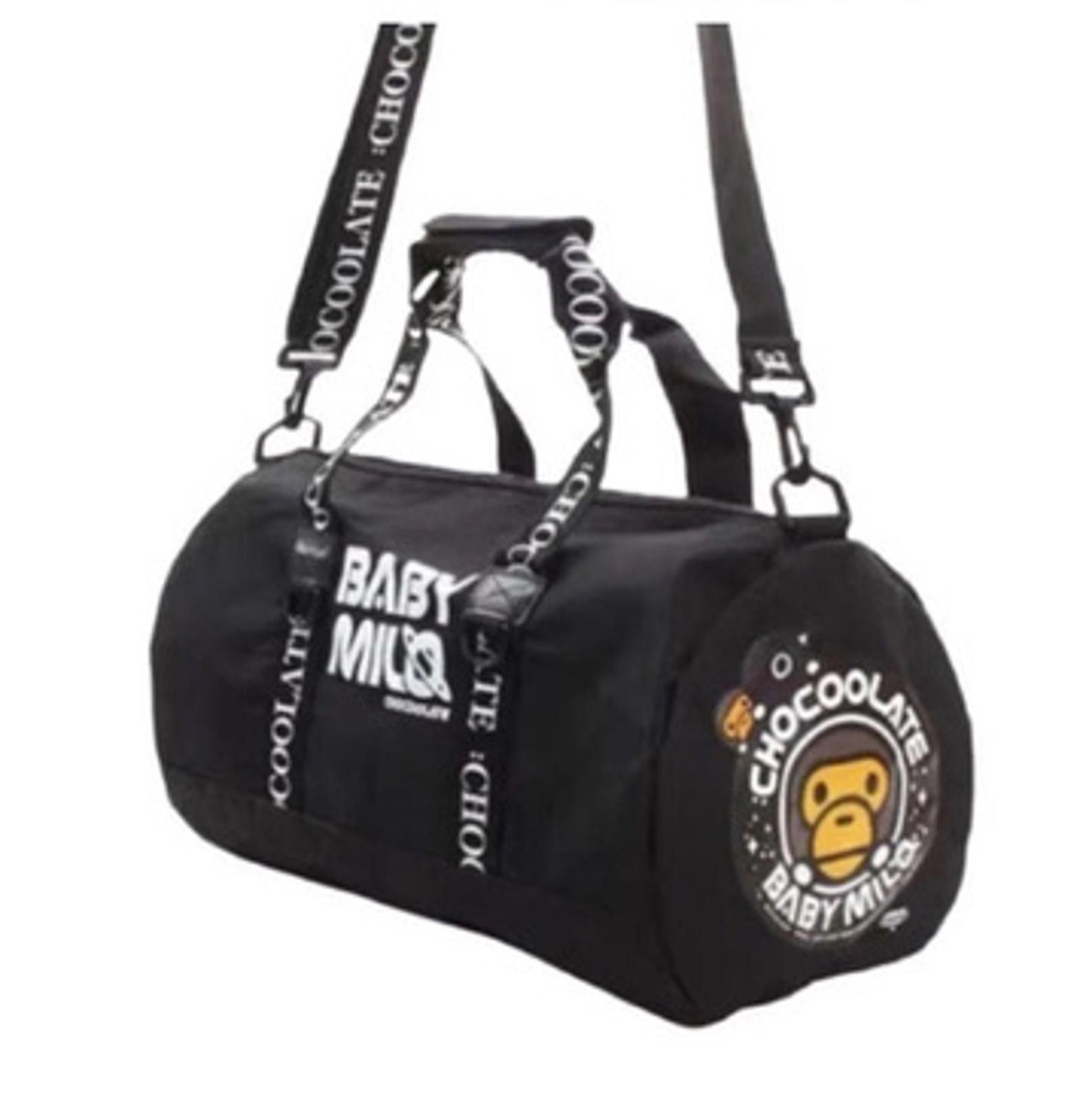 Bape BAPE x Baby Milo x Chocolate Black Duffle Bag Size ONE SIZE - 1 Thumbnail