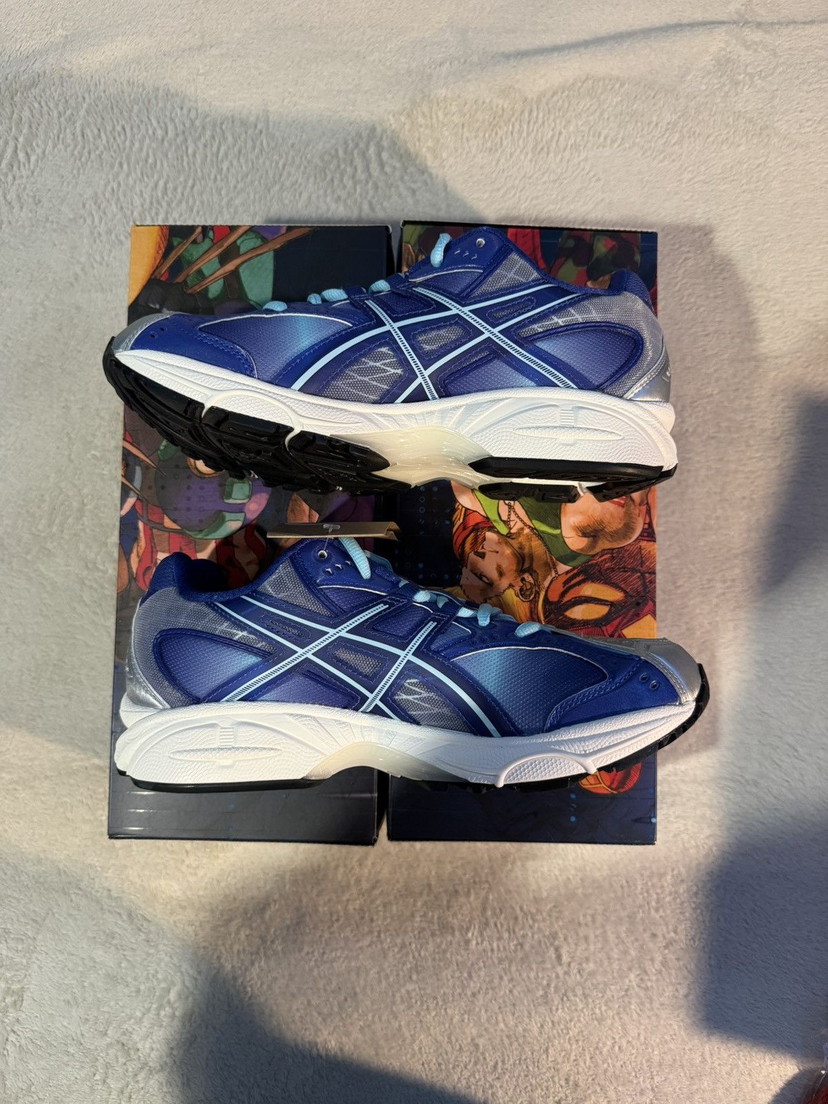 Asics × Kith × Marvel Comics ASICS Gel Nimbus 10.1 Kith Marvel v Capcom Ironman v Megaman Size US 8.5 / EU 41-42 - 4 Thumbnail