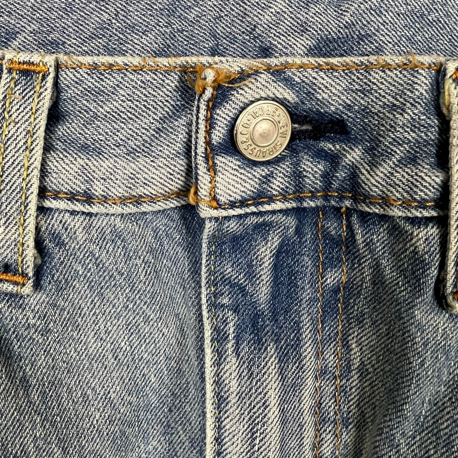 Levi's × Vintage Levi's 510 Jeans 32x28 Blue Skinny Fit American Denim Pants Size US 32 / EU 48 - 4 Thumbnail