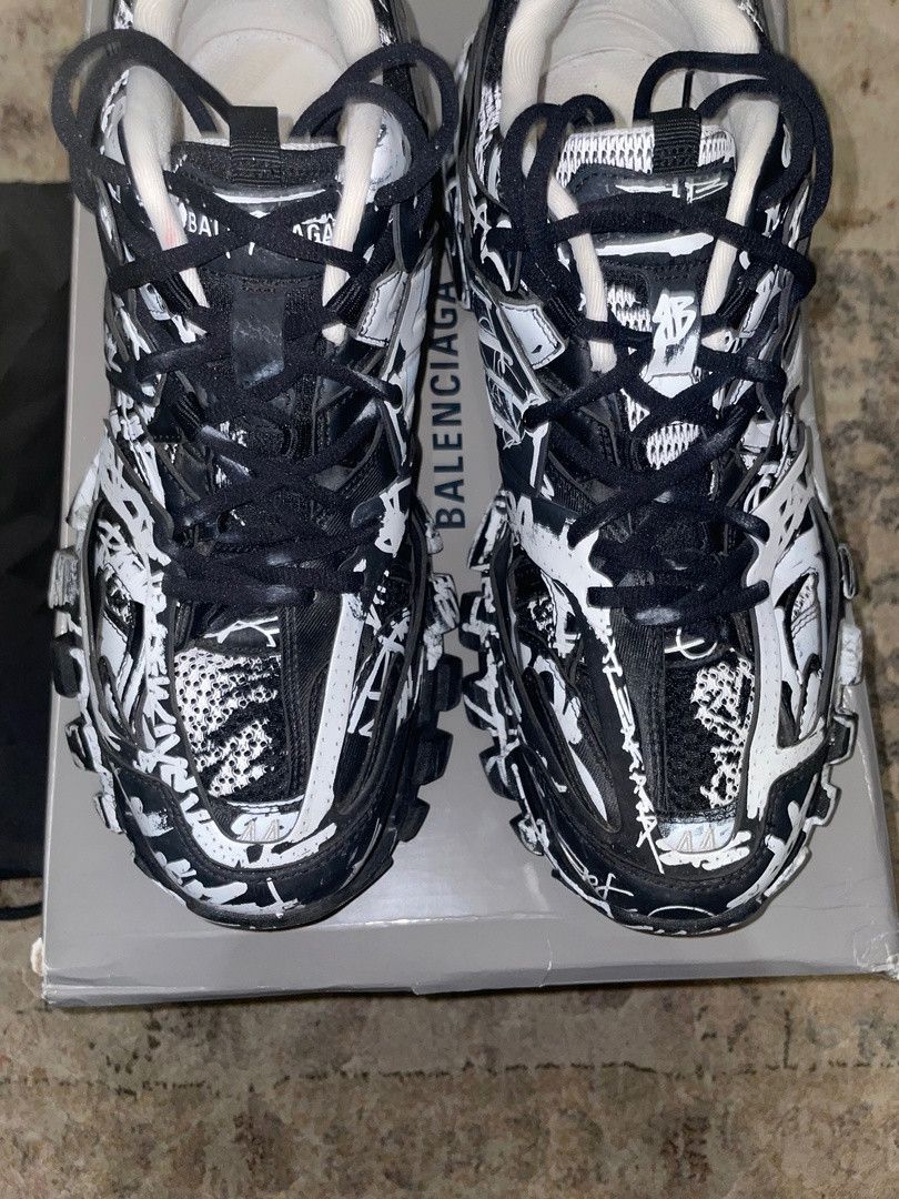 Balenciaga balenciaga track 1 graffiti | Grailed