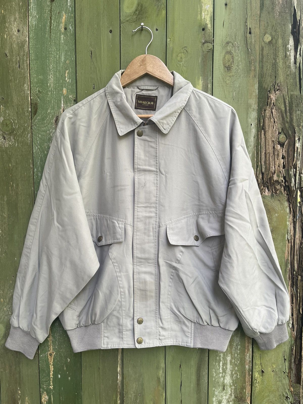 Japanese Brand × Vintage VIVRECLUB by Friendly Vintage Bomber Jacket Size US M / EU 48-50 / 2 - 1 Thumbnail