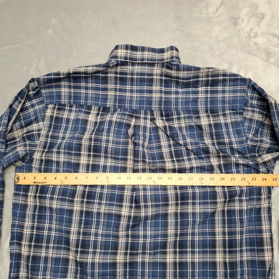 Vintage VINTAGE Cinch Shirt Mens Large Blue Plaid Long Sleeve Button Western Cowboy Ranch Casual Size US L / EU 52-54 / 3 - 7 Thumbnail
