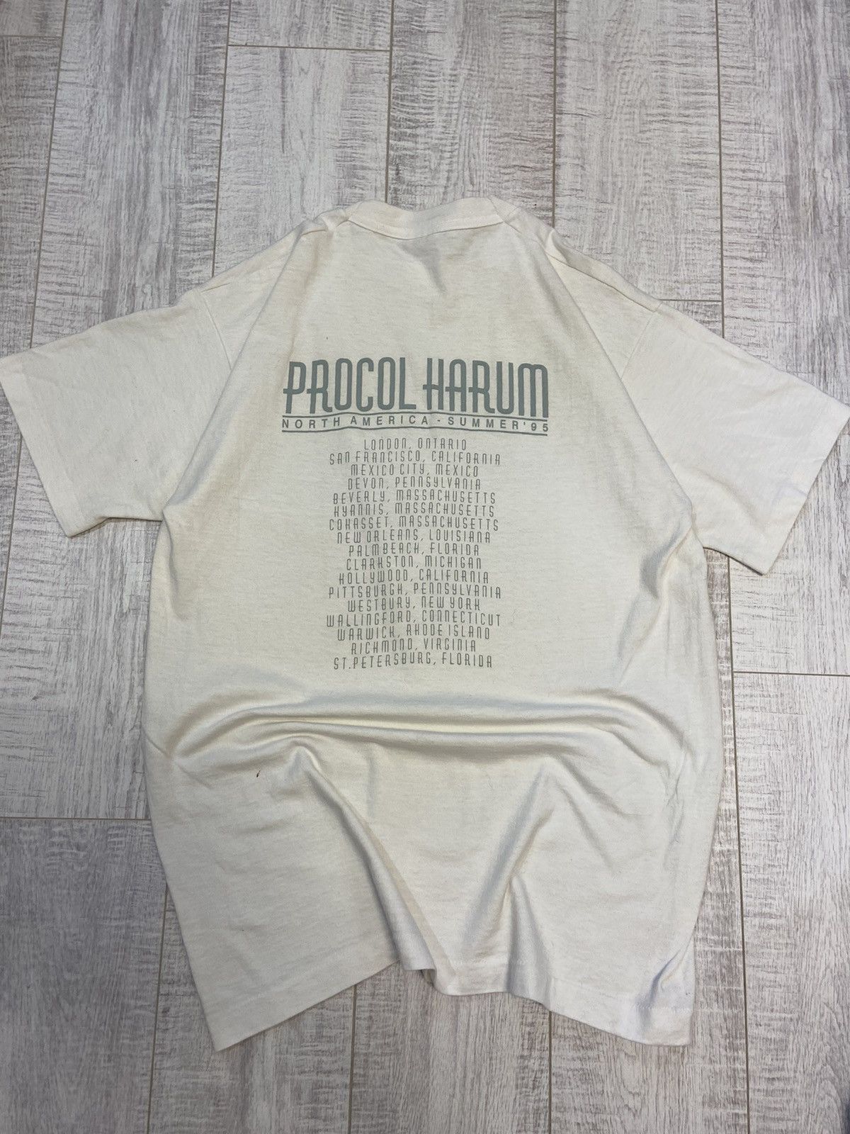 Band Tees × Vintage procol harum 1995 vintage tee Size US M / EU 48-50 / 2 - 3 Thumbnail