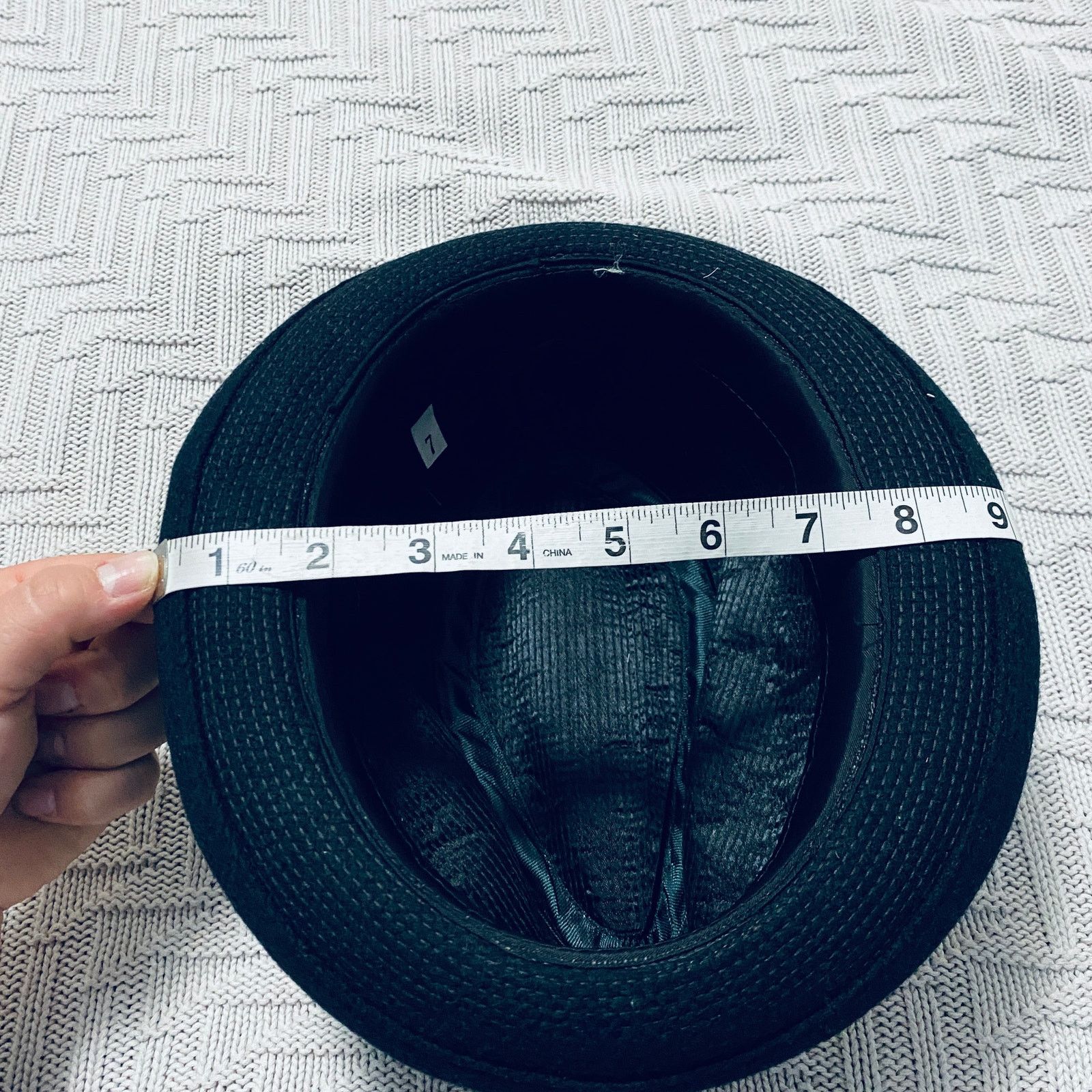 Vintage Vintage black fedora Size ONE SIZE - 7 Thumbnail