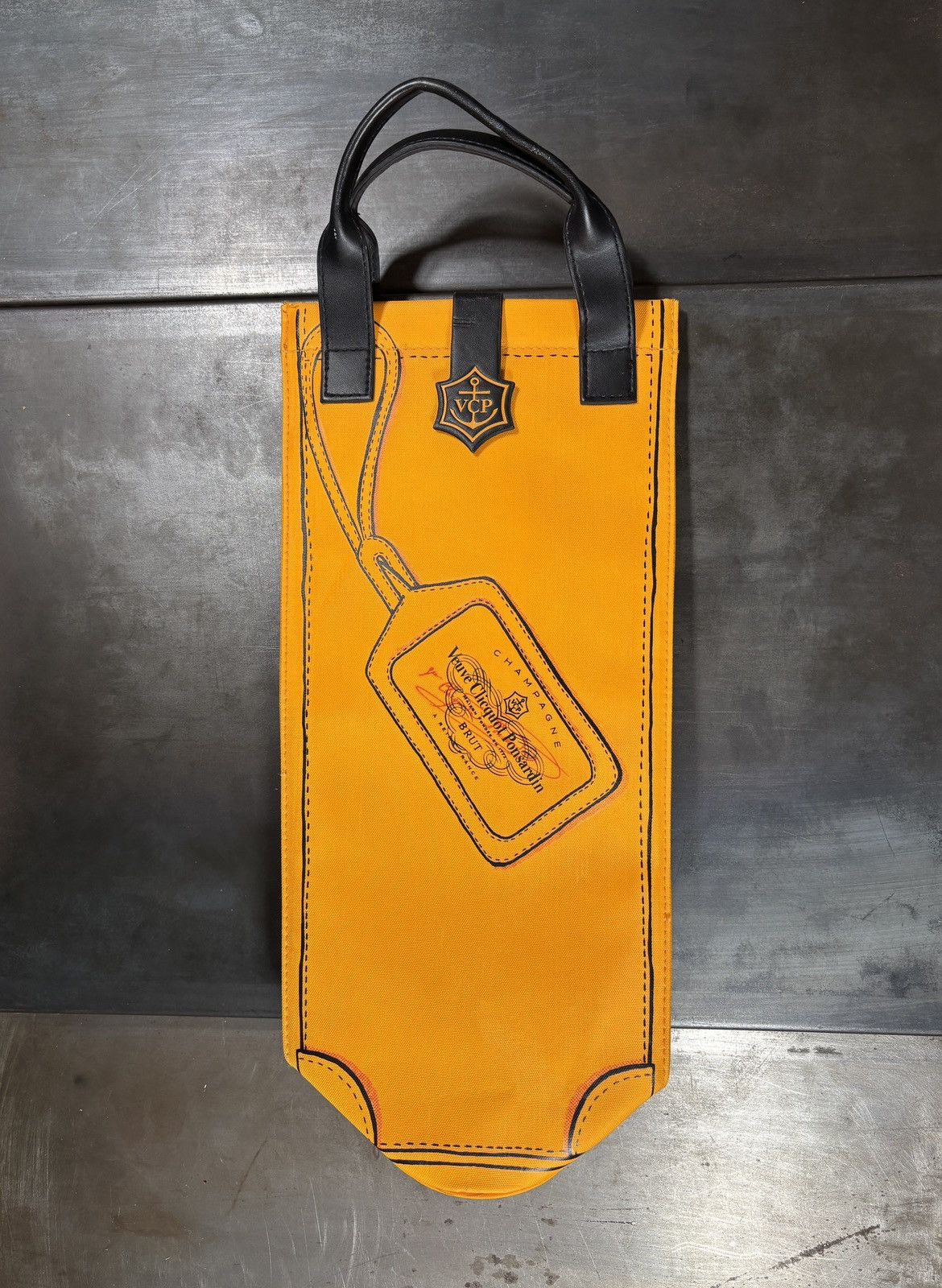 Vintage Veuve Clicquot Bottle Bag Cooler Wine Sleeve Beer Cozy Size ONE SIZE - 1 Thumbnail