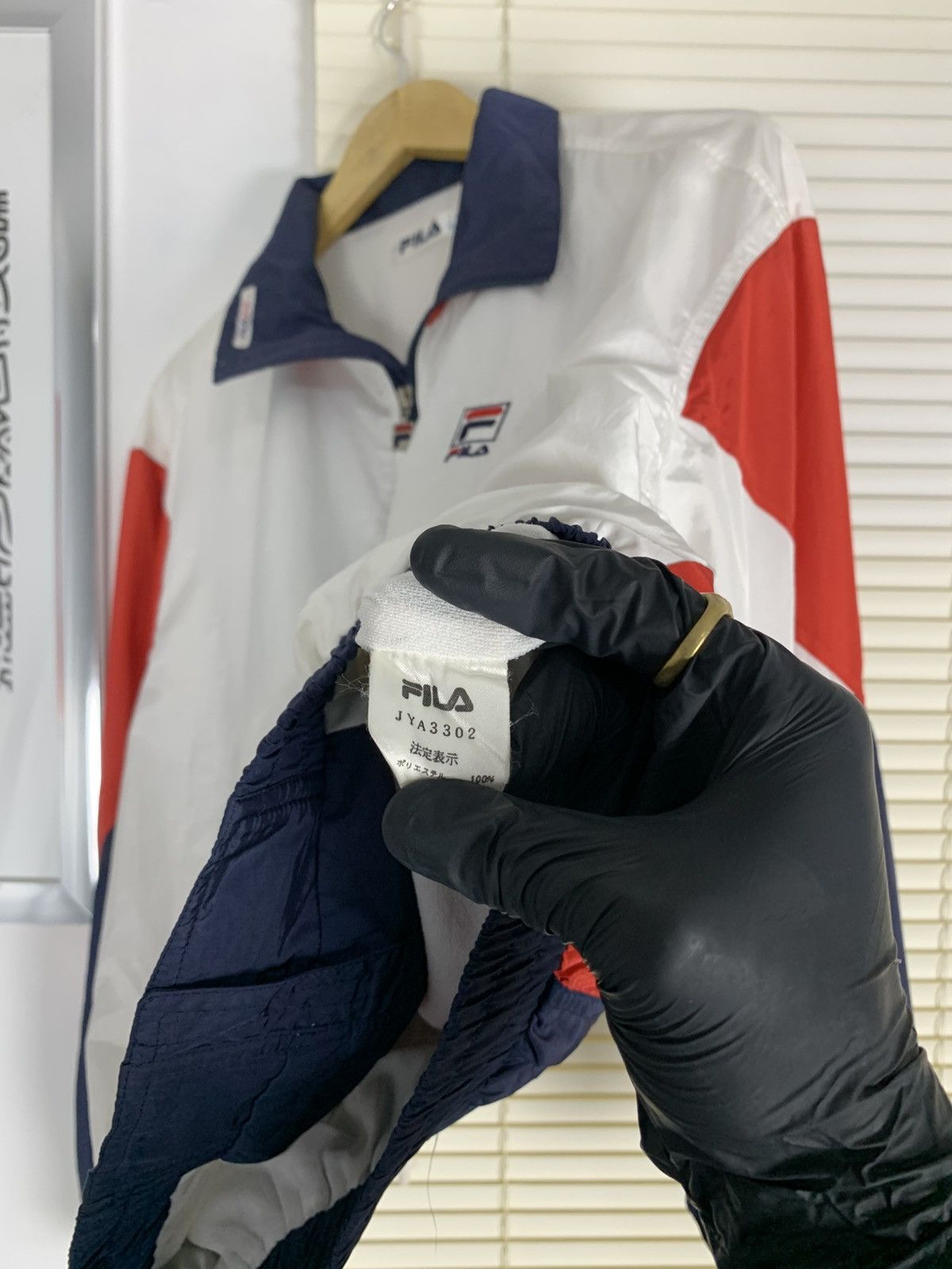 Fila × Vintage Vintage 90s Fila Sport Oversized Track Jacket Size US L / EU 52-54 / 3 - 9 Thumbnail