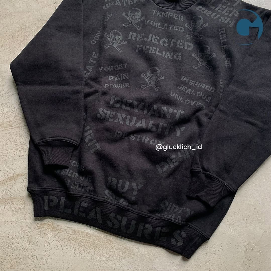 Pleasures Pleasures, Crush Crew Sweat in Black Size US S / EU 44-46 / 1 - 4 Thumbnail
