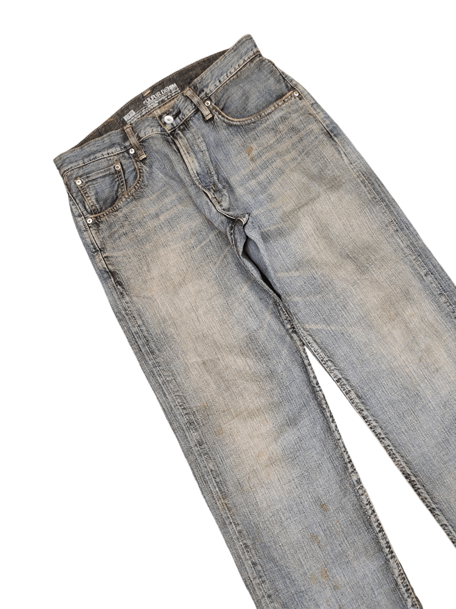 Number (N)ine × Undercover Vintage Y2k Edwin 505 Rude Sulfur Loose Undercover Style Size US 31 - 6 Thumbnail