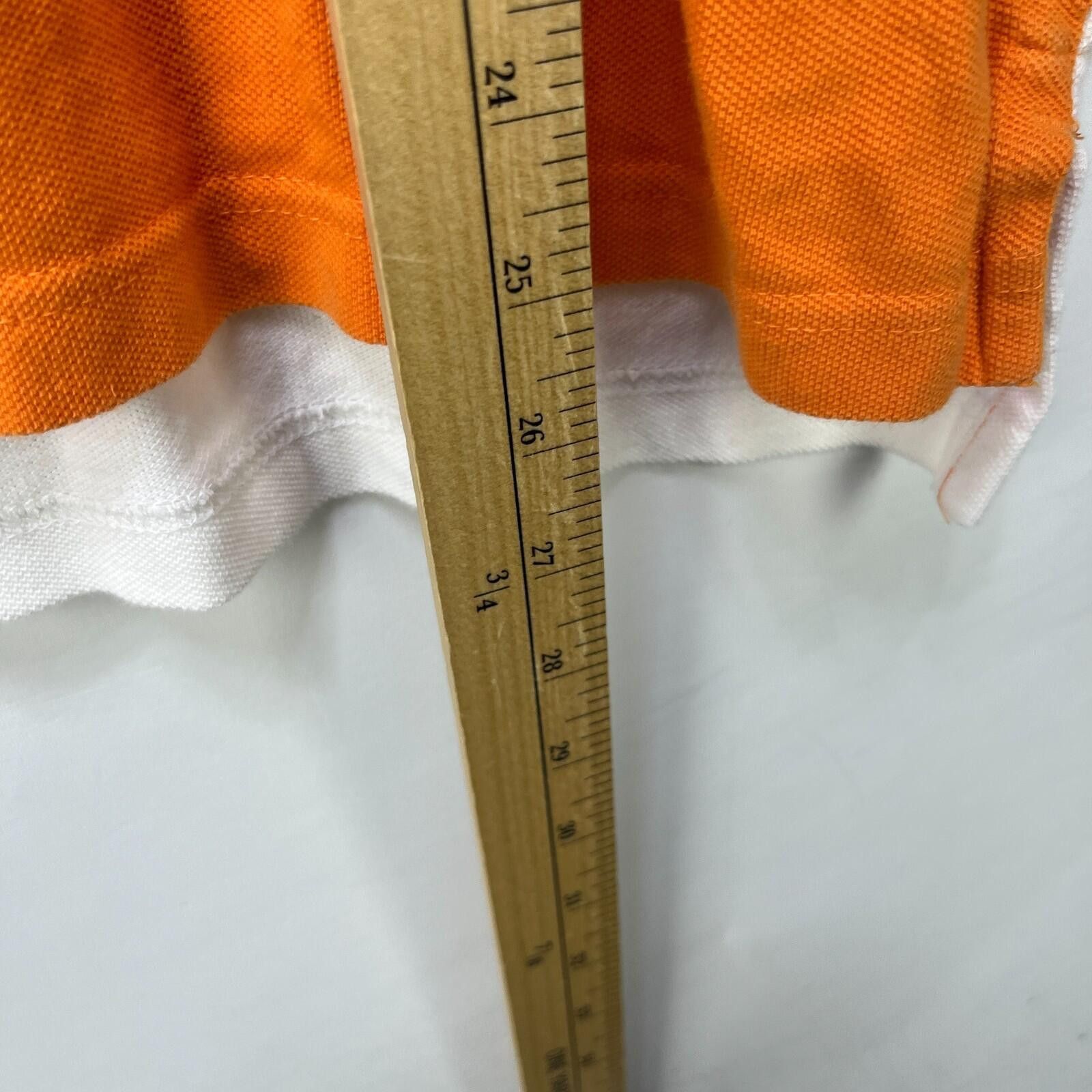 U.S. Polo Assn. Vintage Y2K US Polo Assn Orange Big Pony Polo Shirt Medium Size US M / EU 48-50 / 2 - 7 Thumbnail