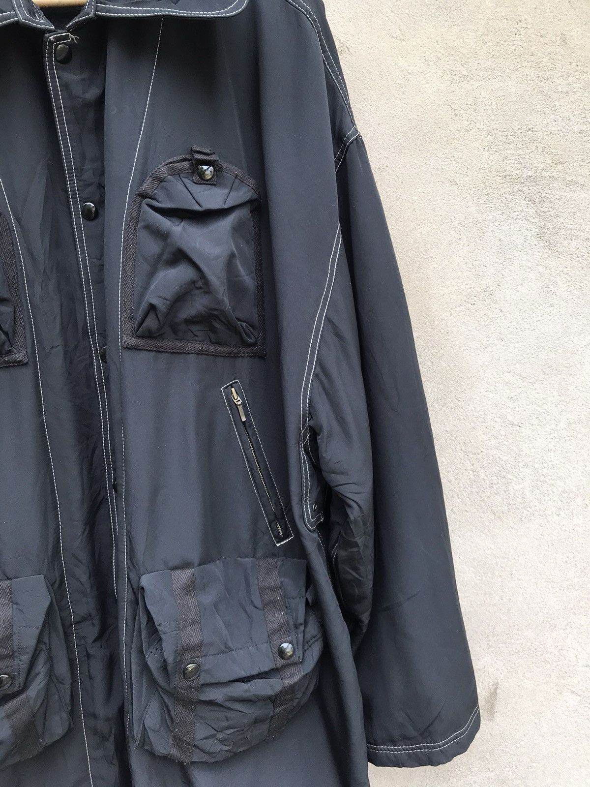 Japanese Brand RARE ACHIEVE KANSAI YAMAMOTO BONDAGE PARACHUTE JCK OVERSIZED Size US L / EU 52-54 / 3 - 10 Thumbnail