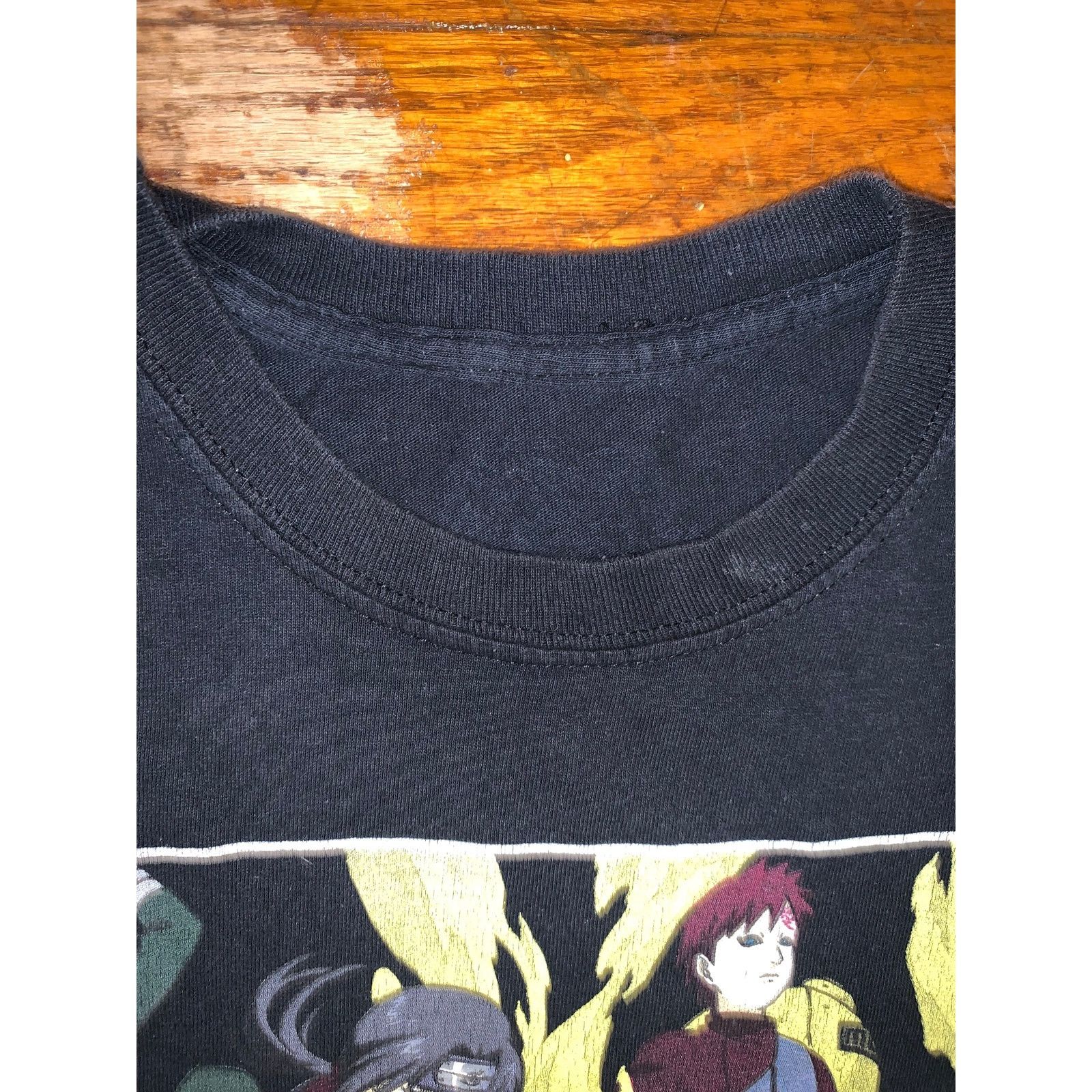 Anime Naruto Shippuden Anime Graphic T Shirt Black Medium 19x26 Size US M / EU 48-50 / 2 - 3 Thumbnail