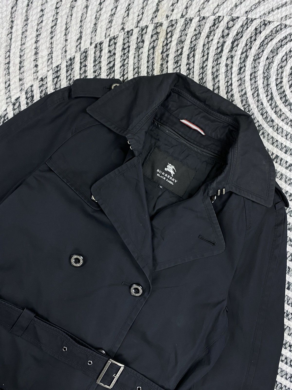 Burberry 🔥Burberry Black Label Trench Coat Belted Jacket Size US M / EU 48-50 / 2 - 7 Thumbnail