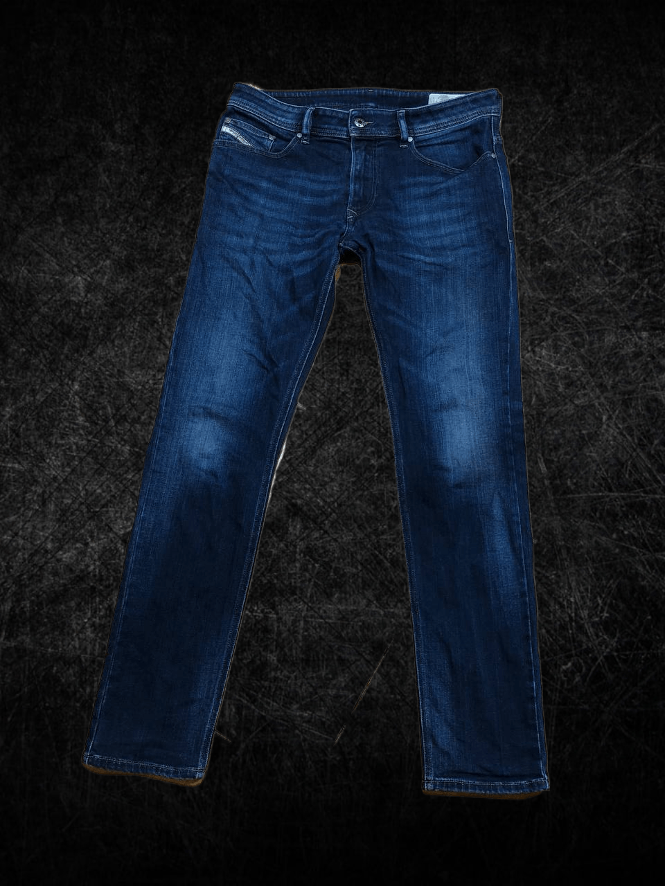 Diesel Mens Diesel THAVAR-XP Slim Skinny Fit Blue Stretch JEANS Size US 32 / EU 48 - 1 Thumbnail
