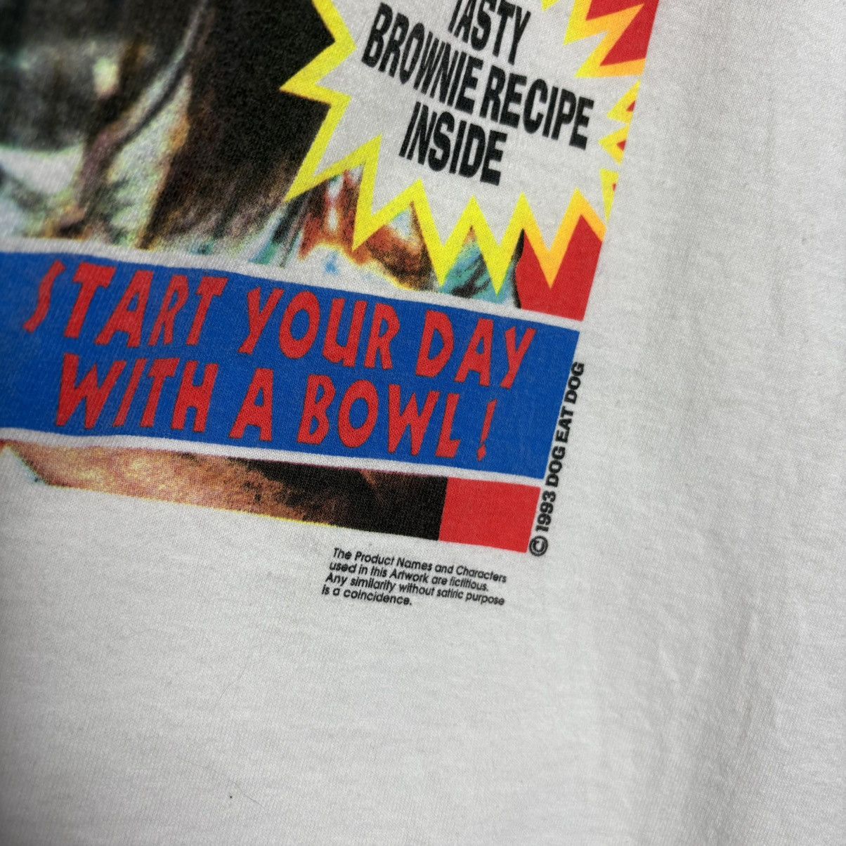 Band Tees Vintage 90s Dog Eat Dog Weedies Graphic T-Shirt Size US XL / EU 56 / 4 - 4 Thumbnail
