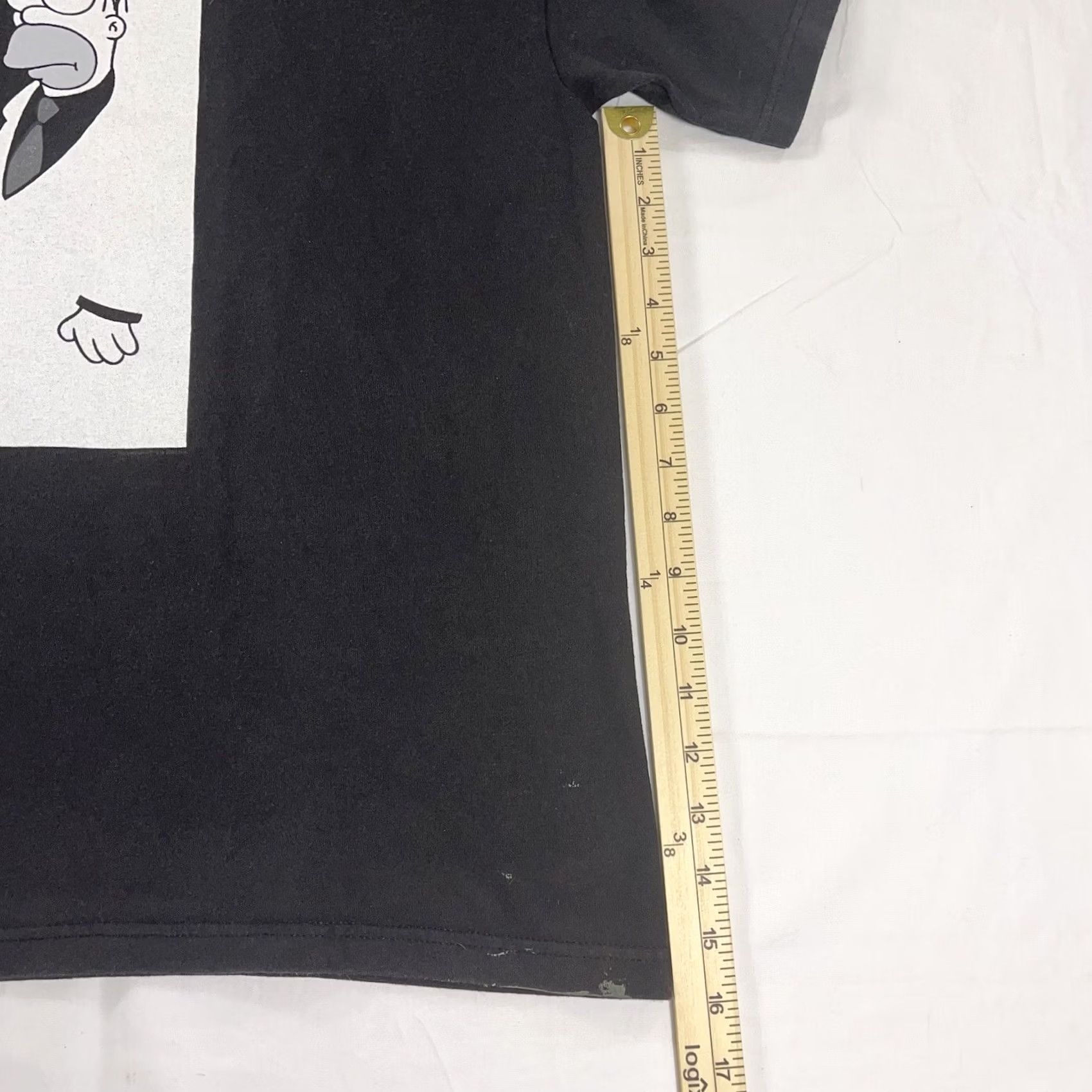 Vintage VINTAGE Homer Simpson Sz L T-Shirt Scarface Graphic 90s Y2K Parody Funny Mafia Size US L / EU 52-54 / 3 - 5 Thumbnail