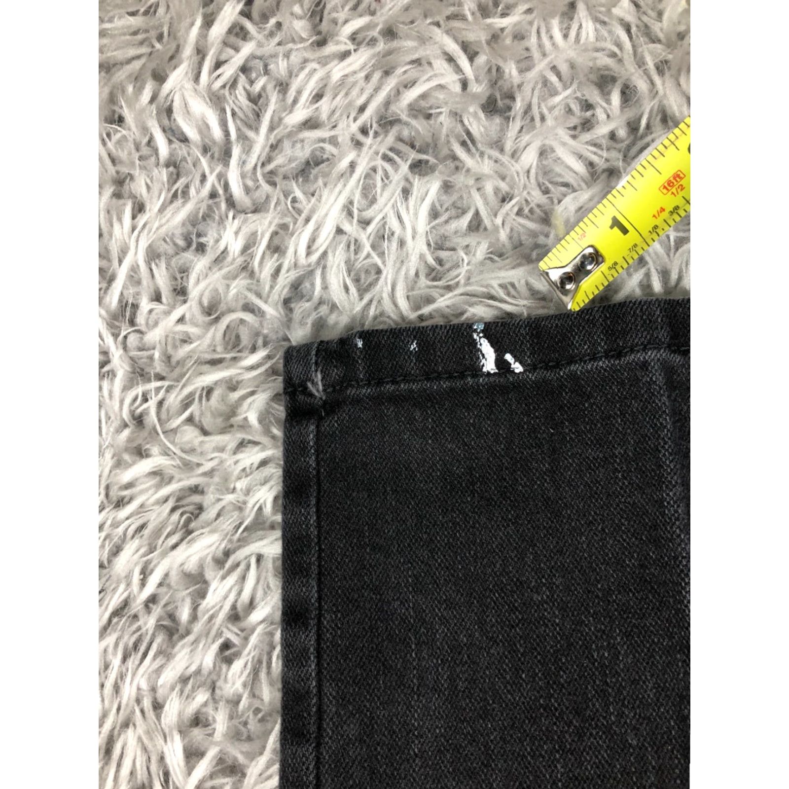 Vera Wang Vera Wang Simply Jeans Women Dark Wash Black 8 Regular 31 Inseam 5-Pocket Straight Denim Cotton Zipper Button Logo Belt Loops Vintage No Flaw Size 30" / US 8 / IT 44 - 5 Thumbnail