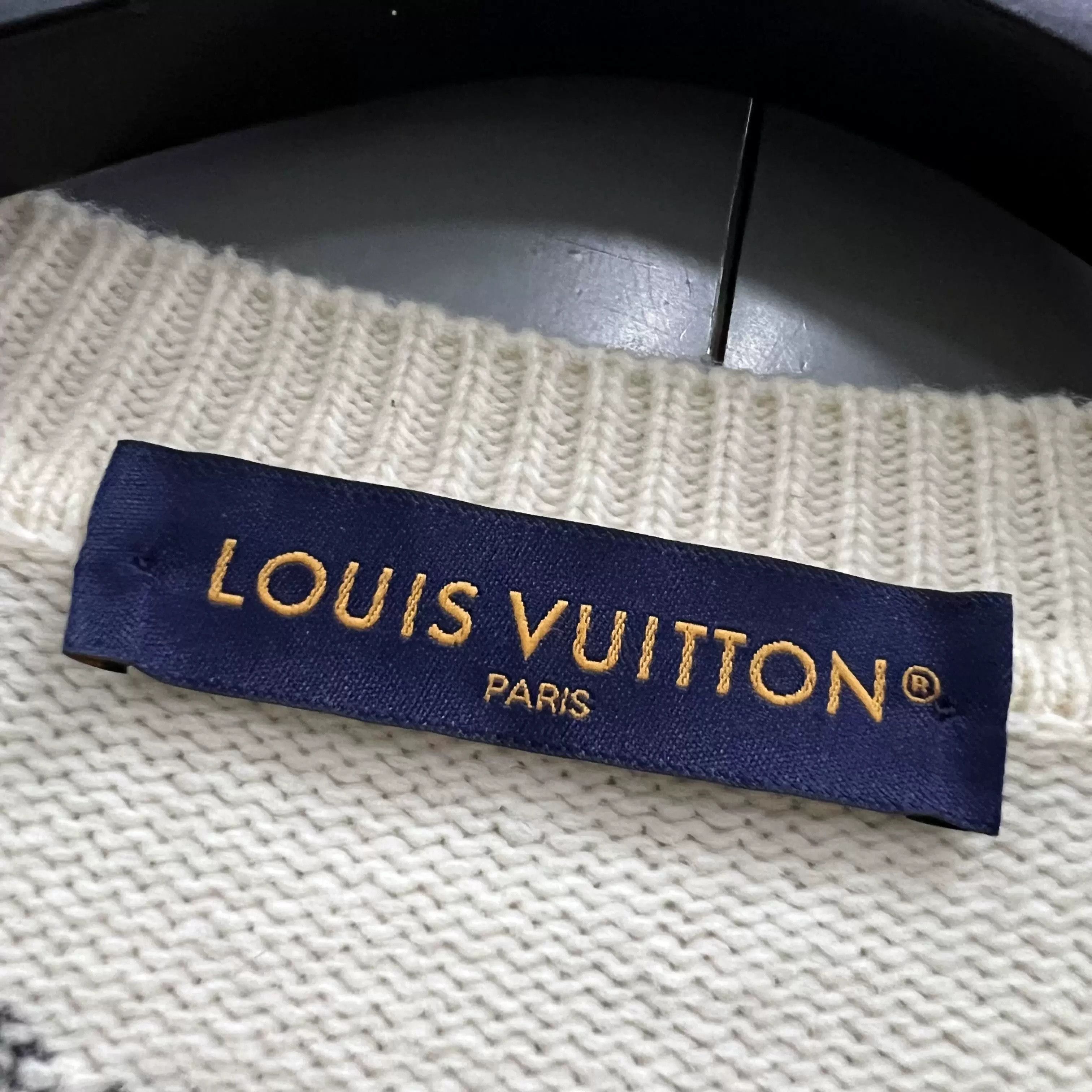 Louis Vuitton Louis Vuitton Cartoon Jacquard Sweater Size US XL / EU 56 / 4 - 2 Thumbnail
