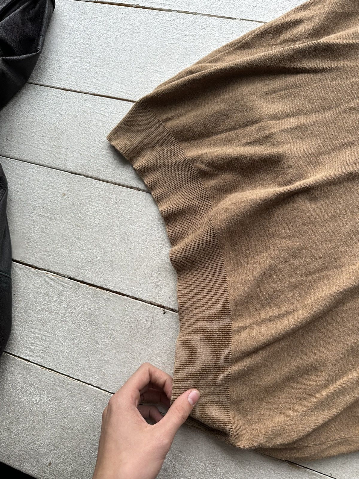 Ralph Lauren 🚨RALPH LAUREN POLO SWEATER BROWN LOGO CREAM LUXURY Size US M / EU 48-50 / 2 - 3 Thumbnail