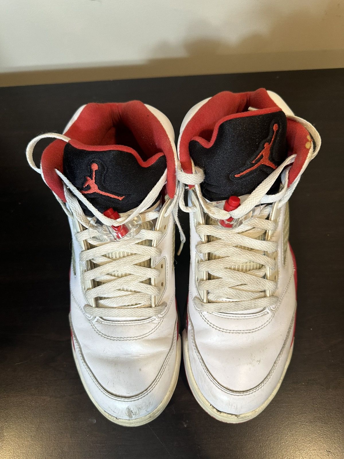 Jordan Brand × Nike Air Jordan 5 Retro 'Fire Red' 2013 Size US 11 / EU 44 - 5 Thumbnail