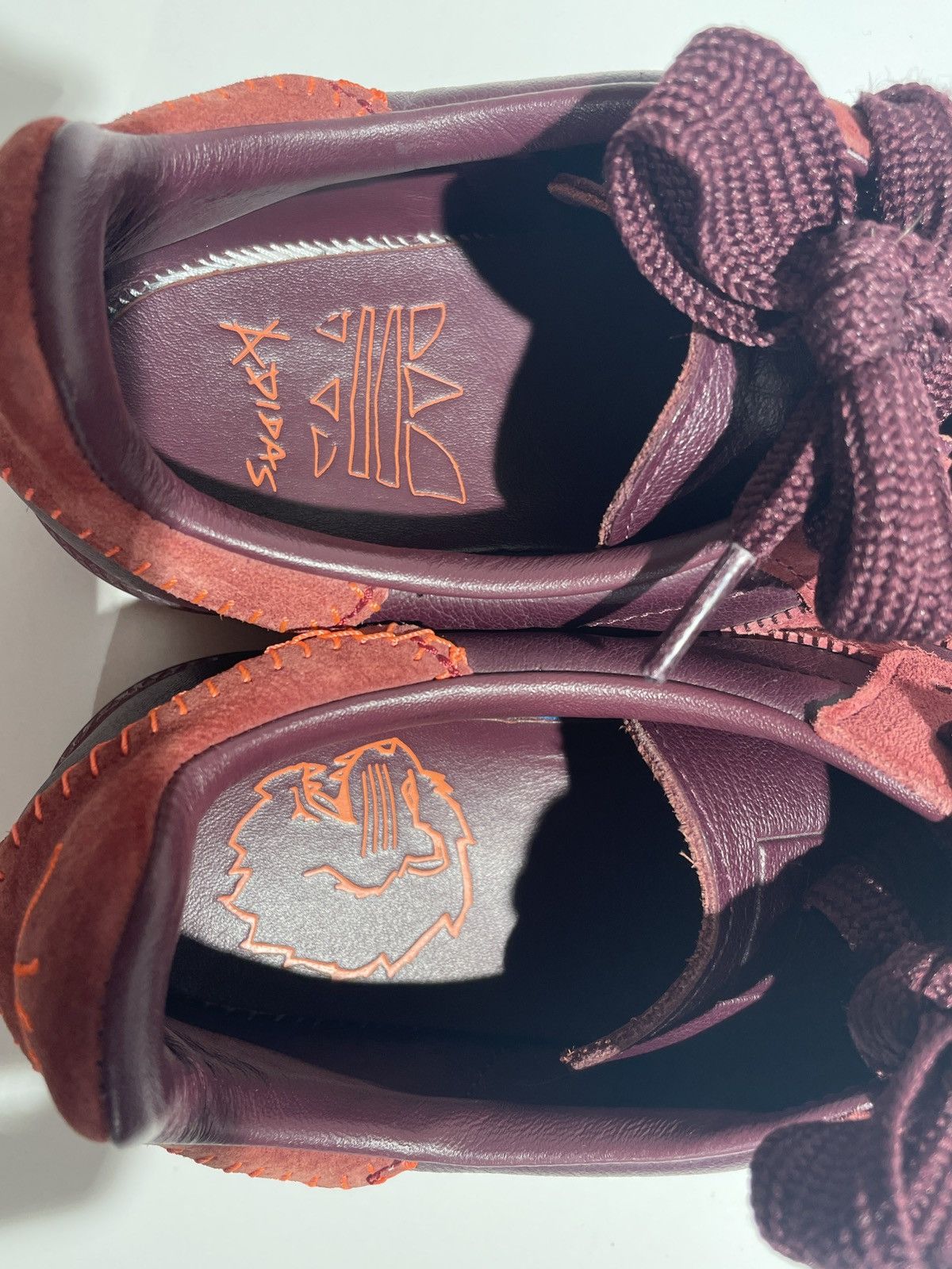Adidas JONAH HILL x SAMBA Maroon Size US 10 / EU 43 - 6 Thumbnail