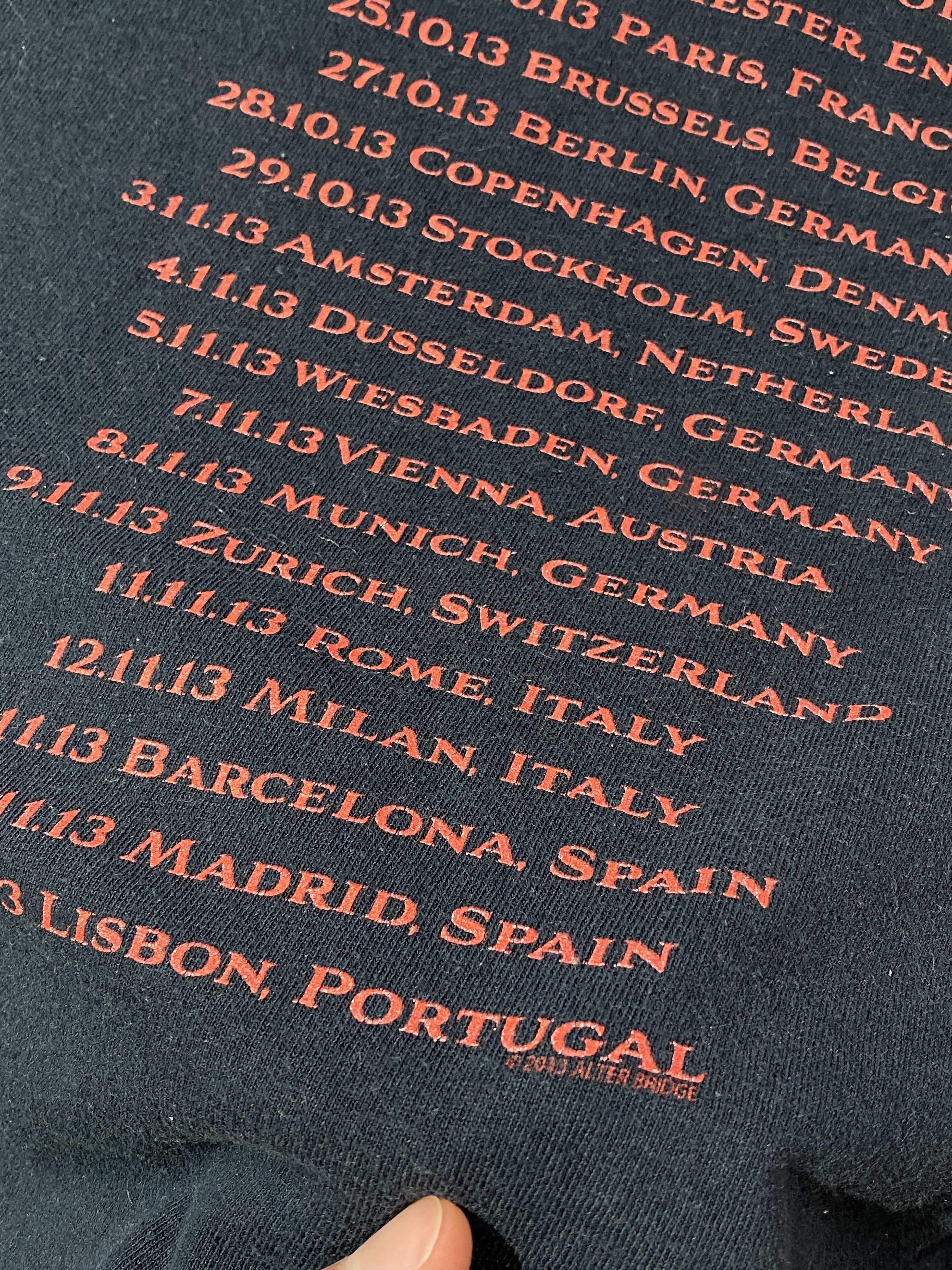 Band Tees Vintage Y2K Alter Bridge Fortress Tour T-Shirt Size US S / EU 44-46 / 1 - 6 Thumbnail