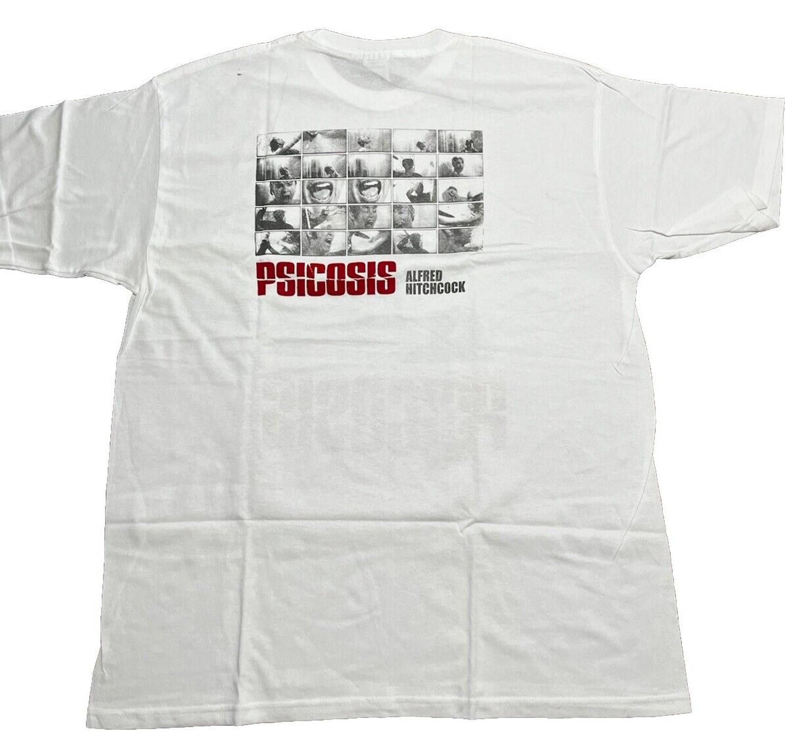 Designer Vintage Psicosis Psycho horror t-shirt Mexican XL Deadstock Size US XL / EU 56 / 4 - 6 Thumbnail