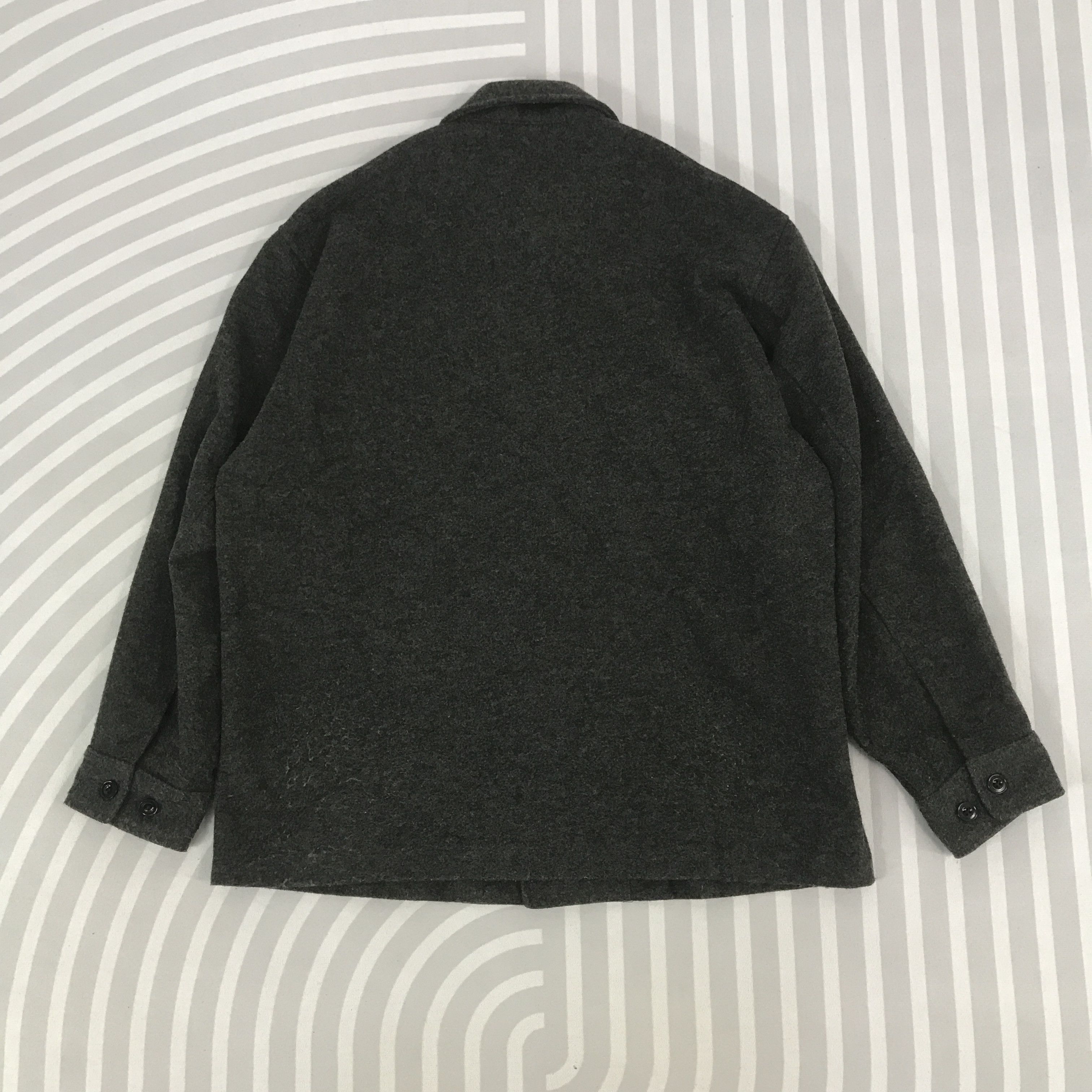 Christophe Lemaire × Japanese Brand × Uniqlo Vintage Lemaire x Uniqlo Wool Double pocket design Jacket Size US L / EU 52-54 / 3 - 3 Thumbnail