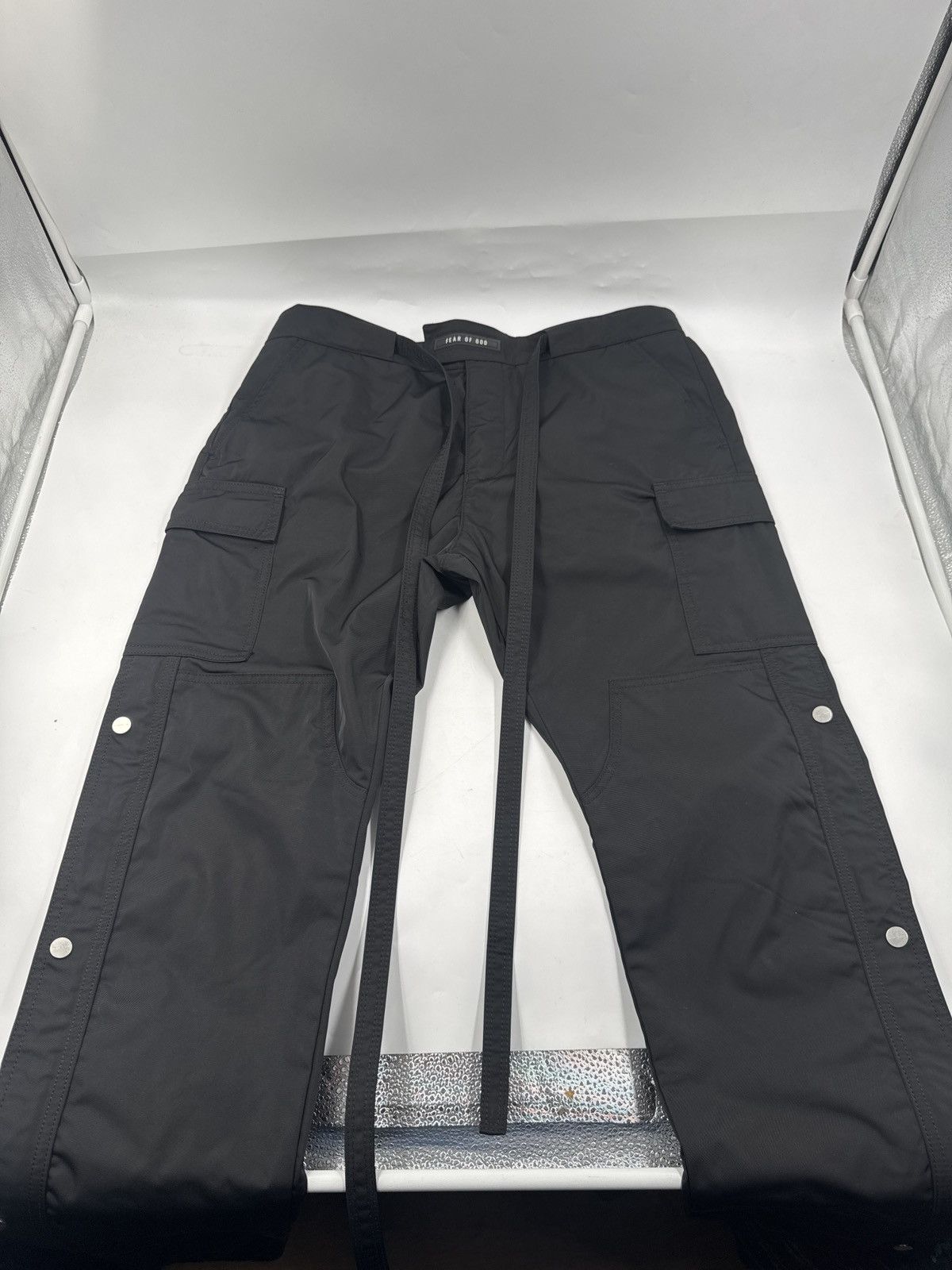 Fear Of God Nylon Snap Cargo Pants | Grailed