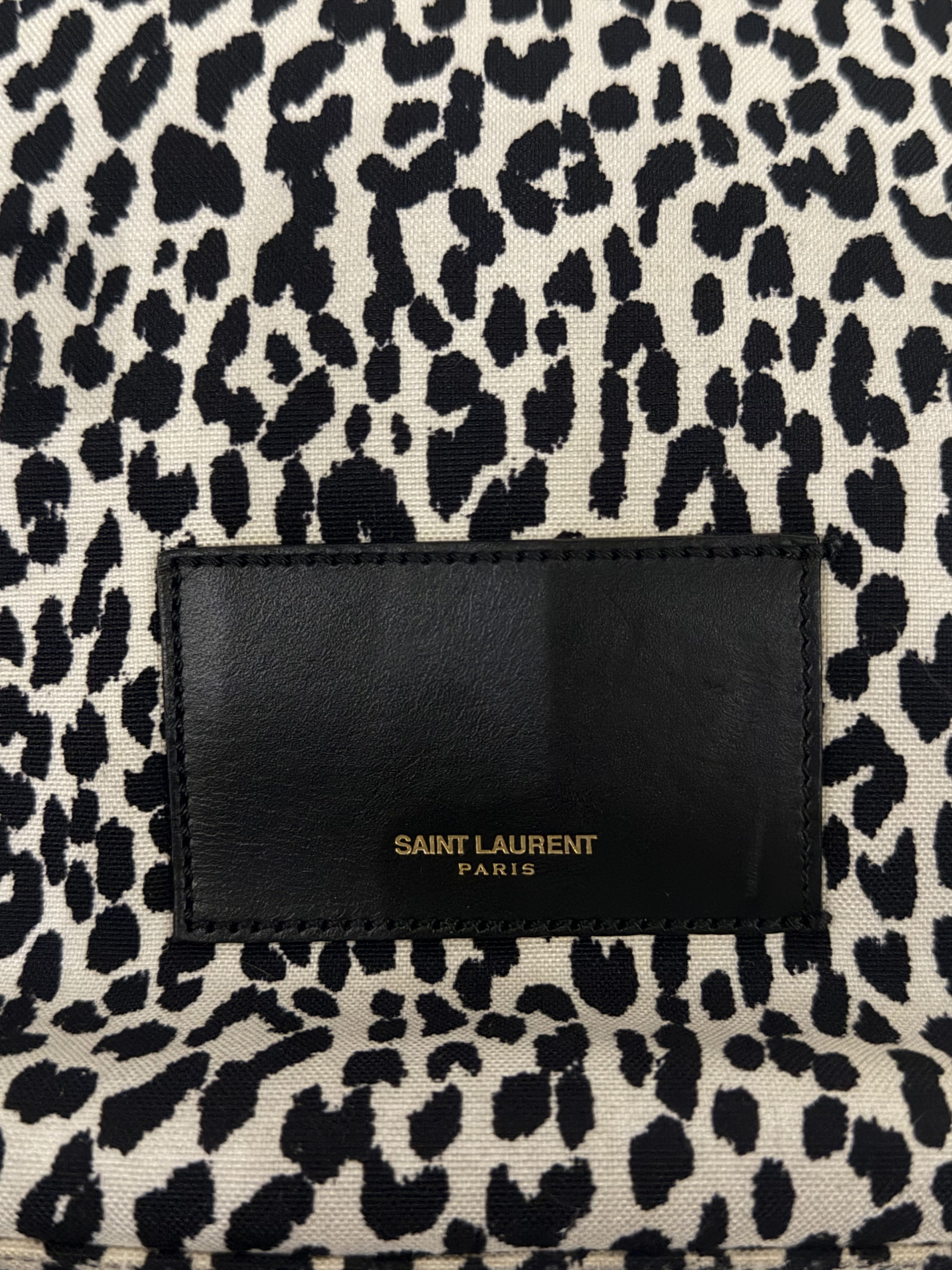 Saint Laurent Paris SAINT LAURENT LEOPARD BACKPACK Size ONE SIZE - 6 Thumbnail